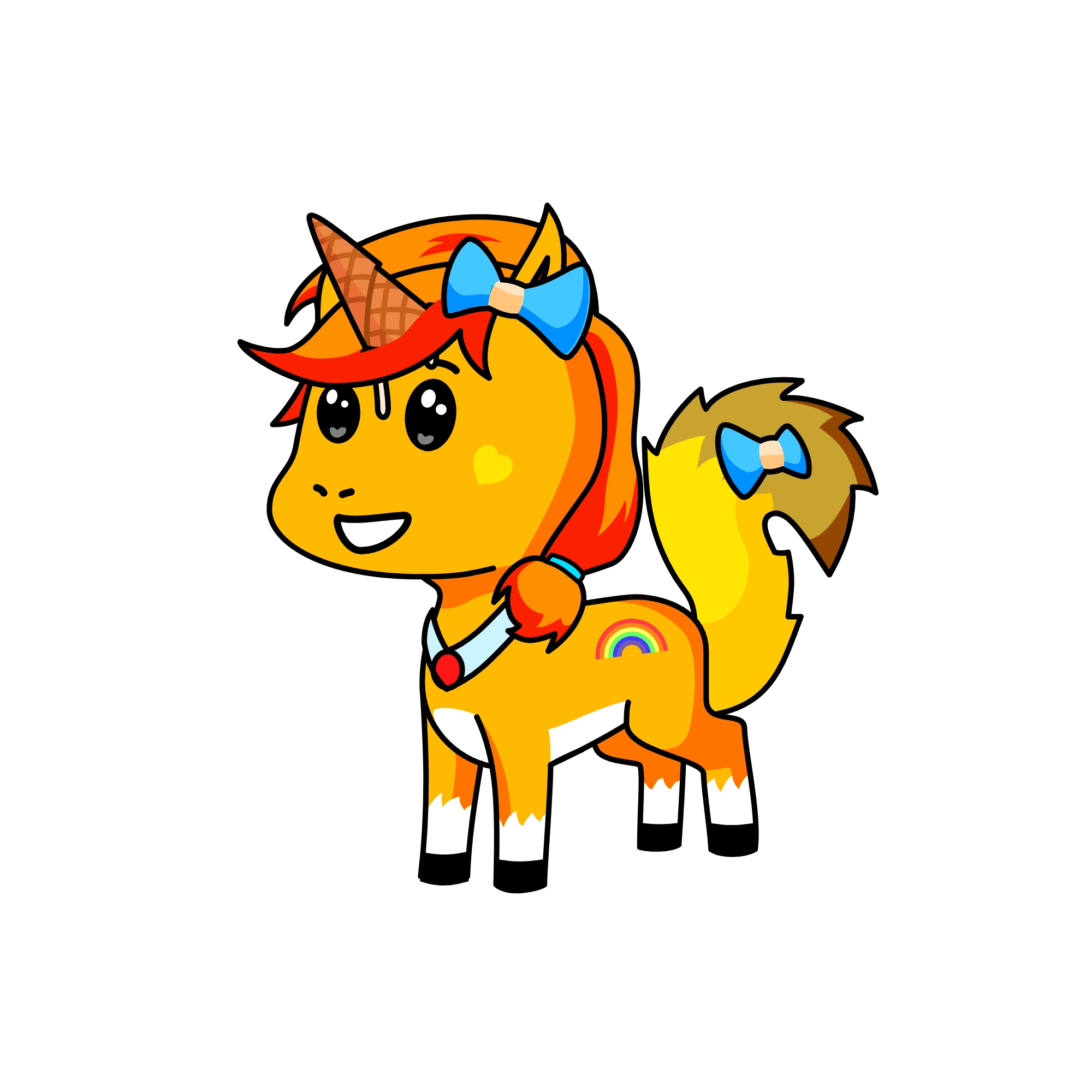 Ice Cream Day!, the unicorn