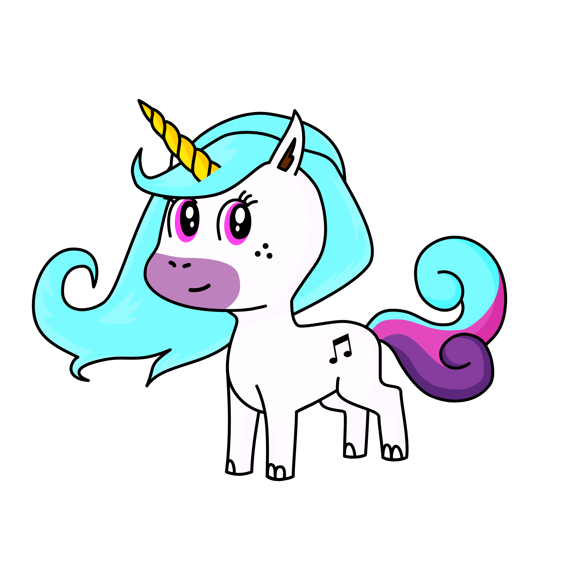 Harper, the unicorn