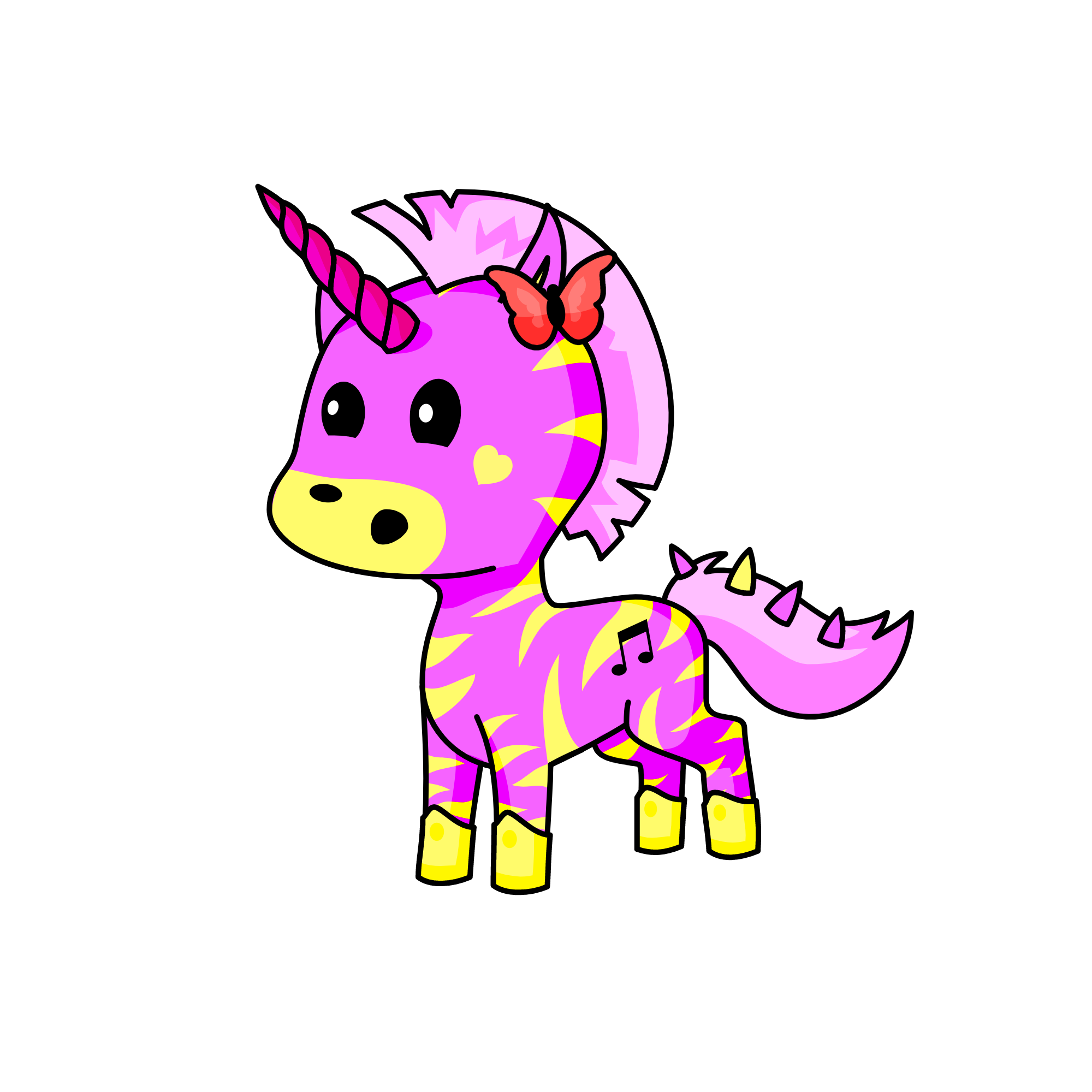 Oh, the unicorn