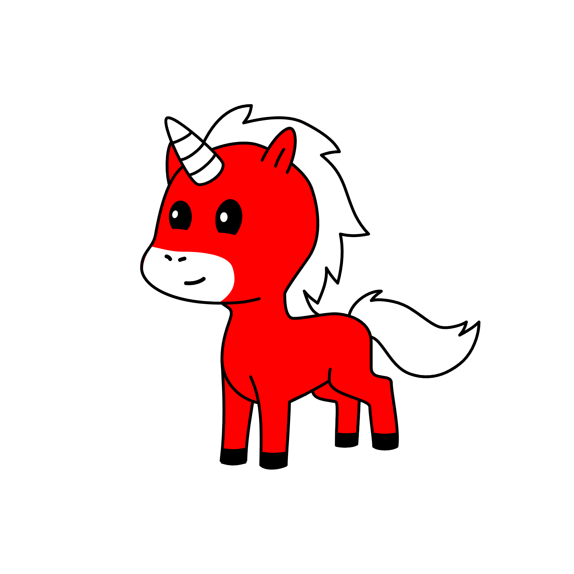 rfkcm .oikj, the unicorn