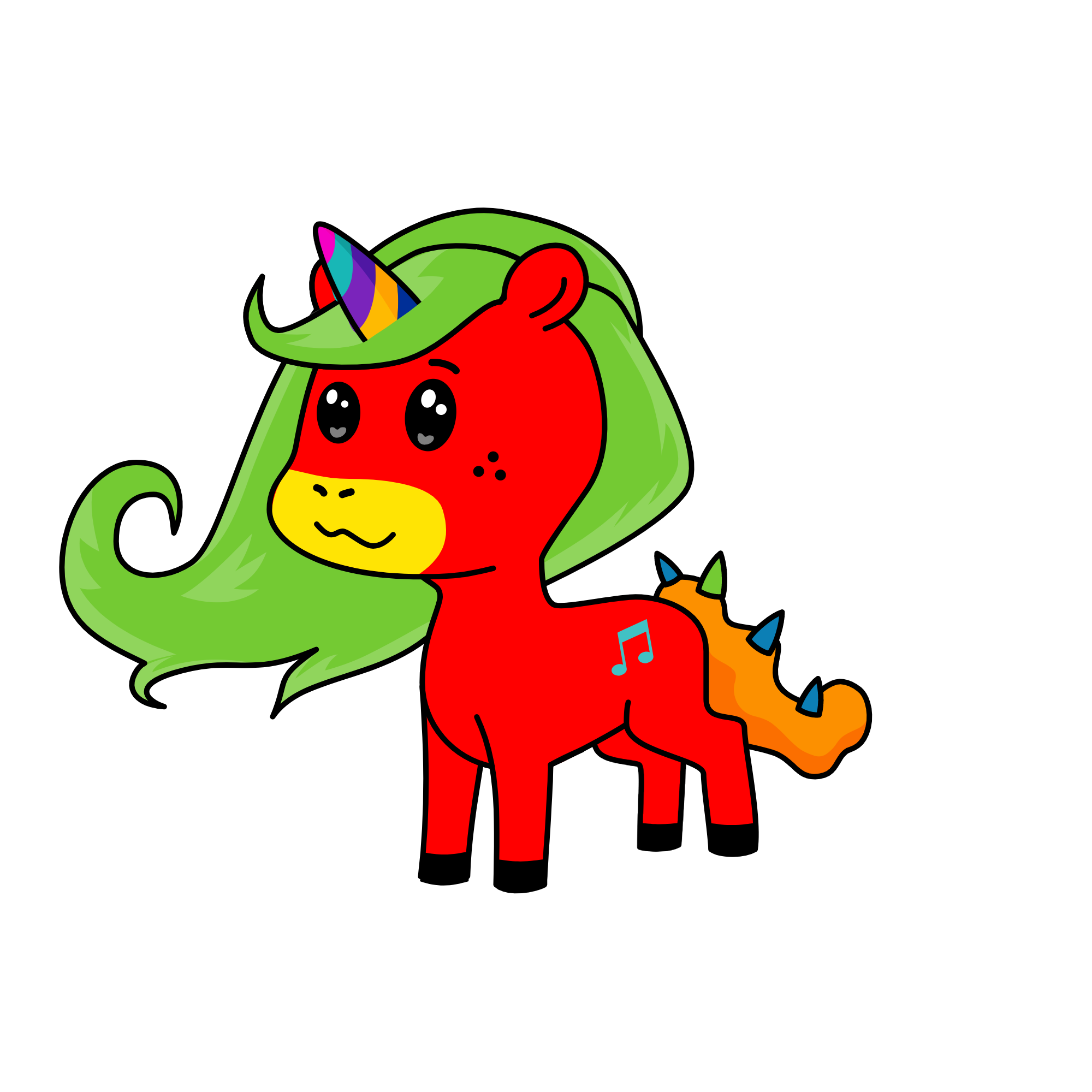 cftgdhej, the unicorn