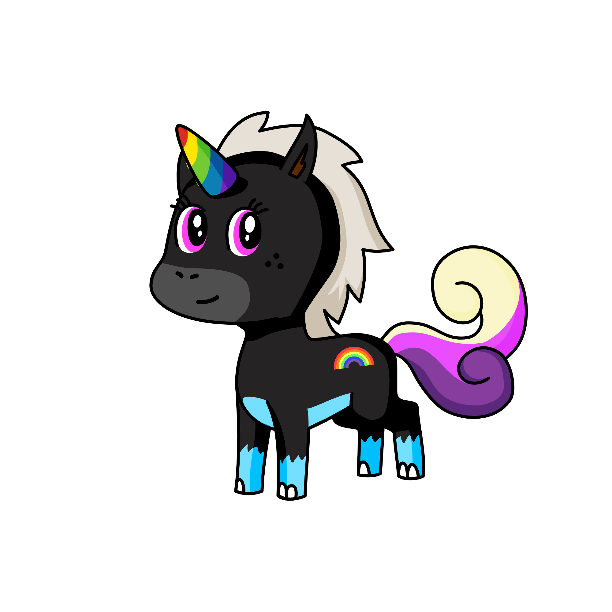 magical unicorns, the unicorn