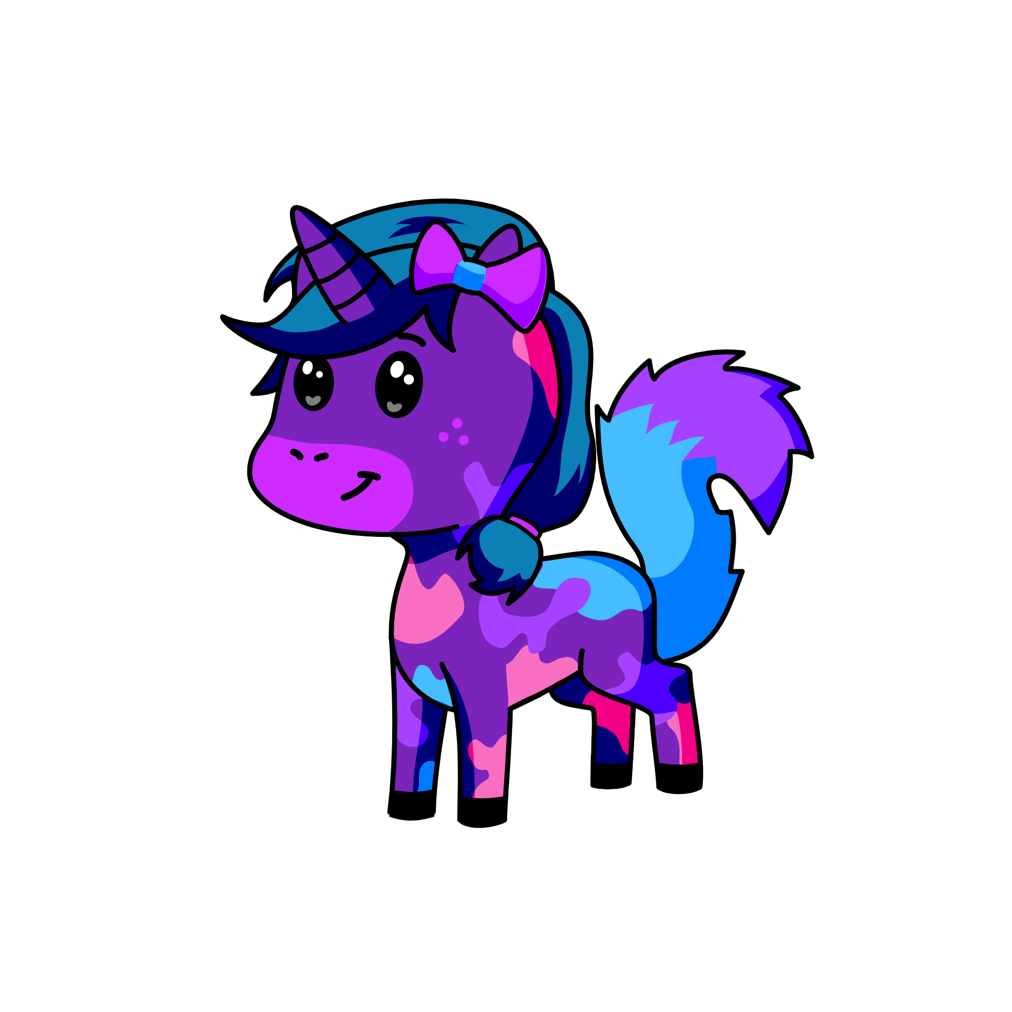 Galaxy, the unicorn