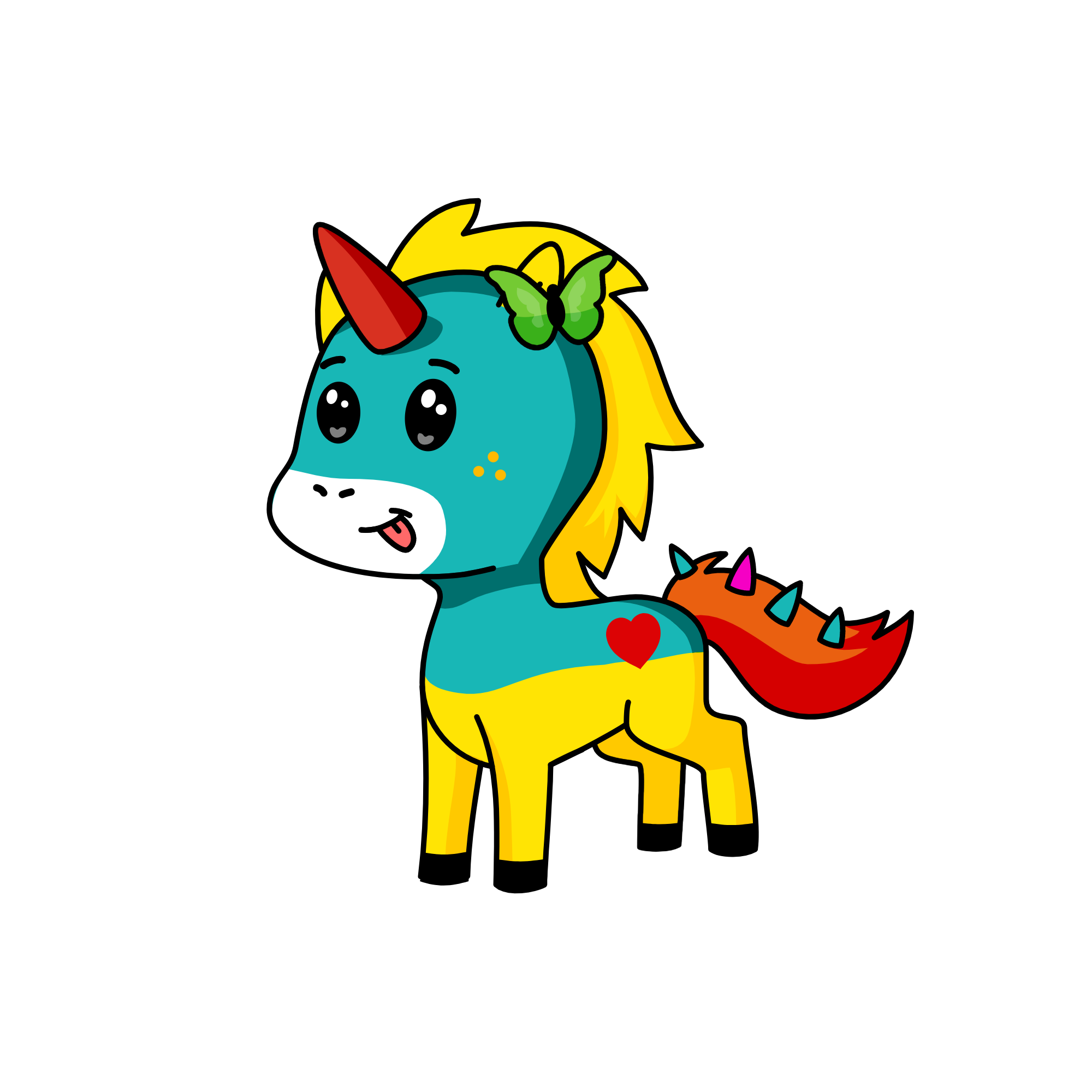 egfhdndnx , the unicorn