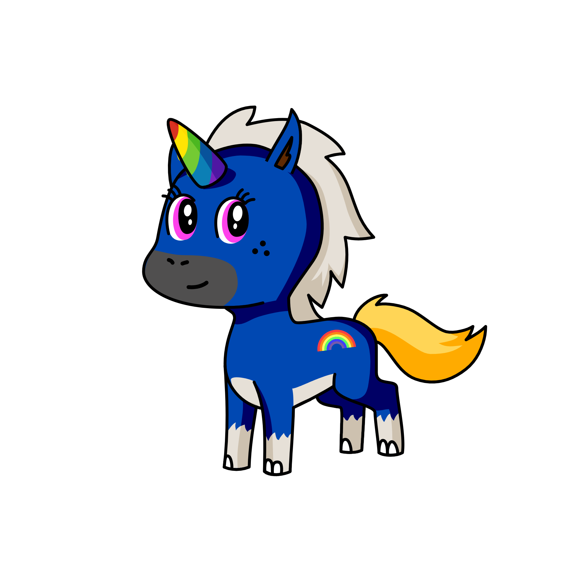 gjdmxksk, the unicorn