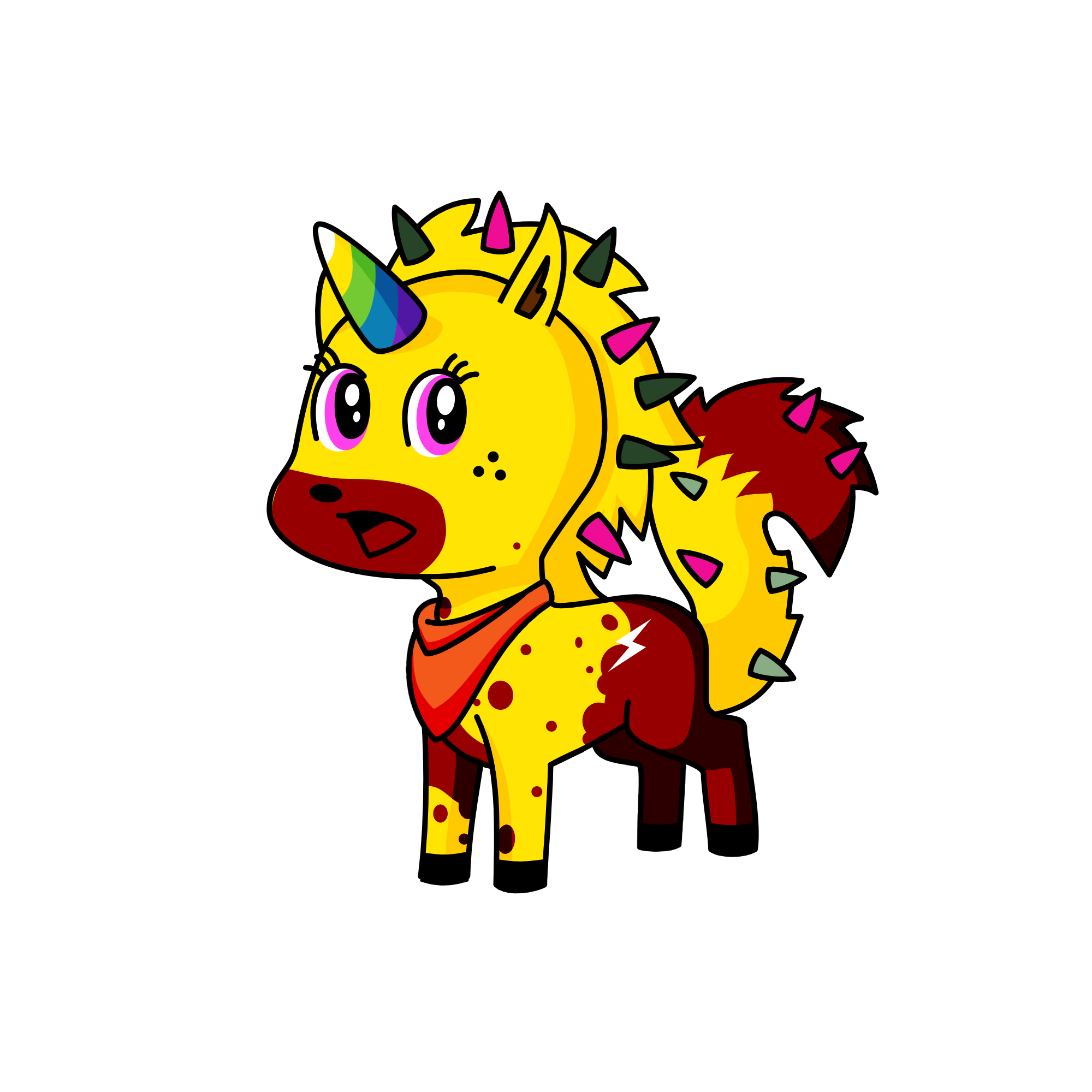 lelijk , the unicorn