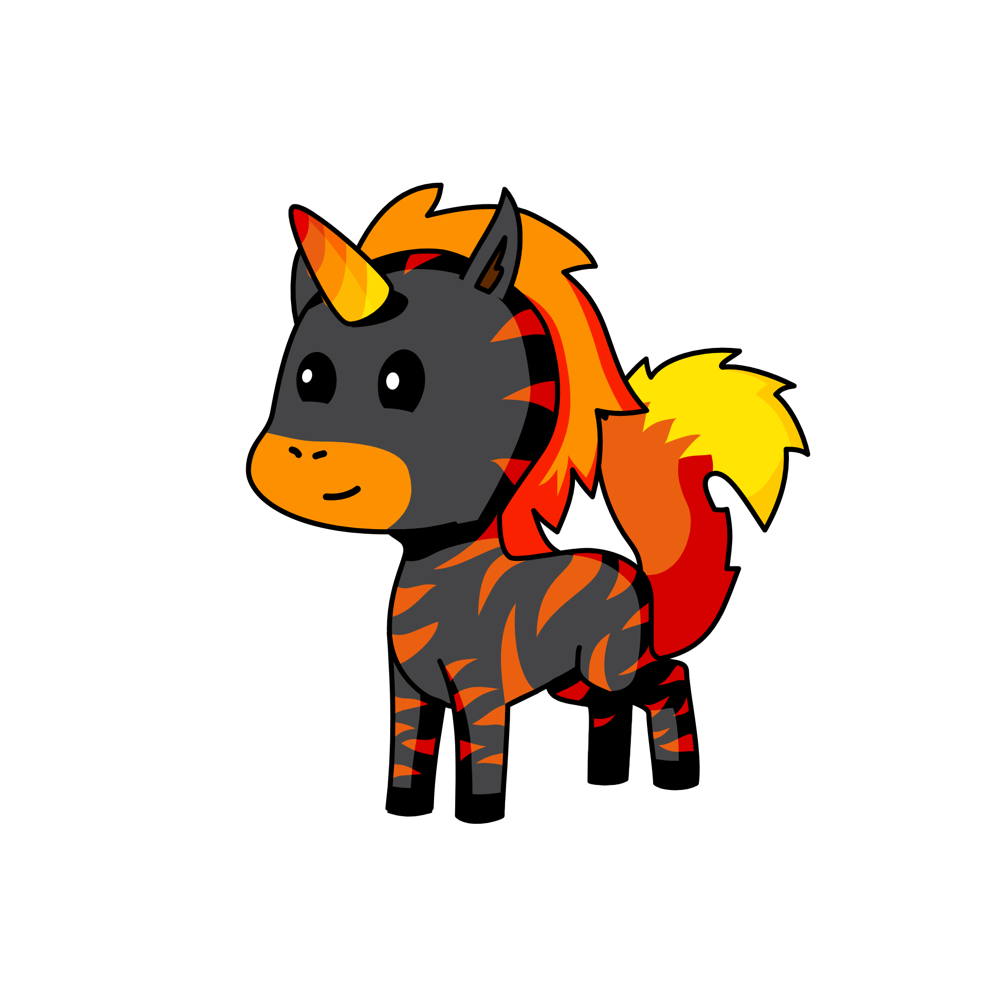obsidian, the unicorn