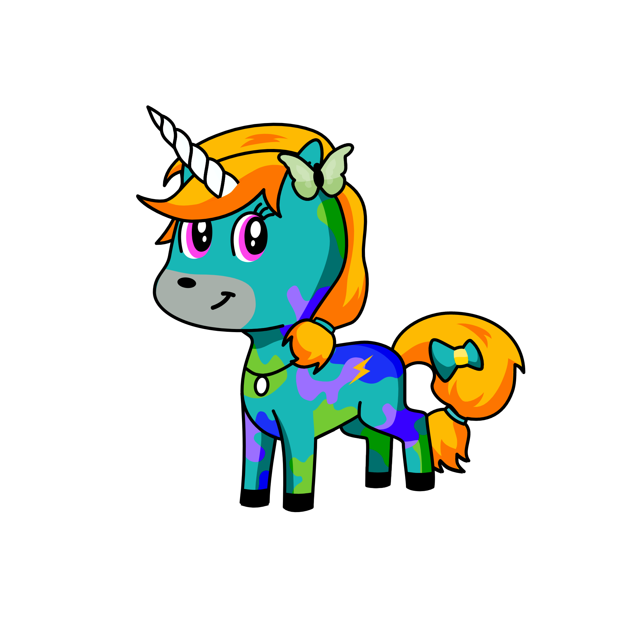 random twin, the unicorn