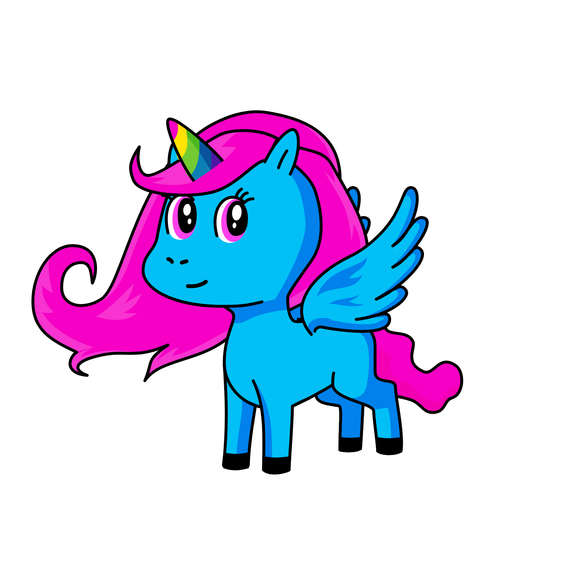 Amor, the unicorn