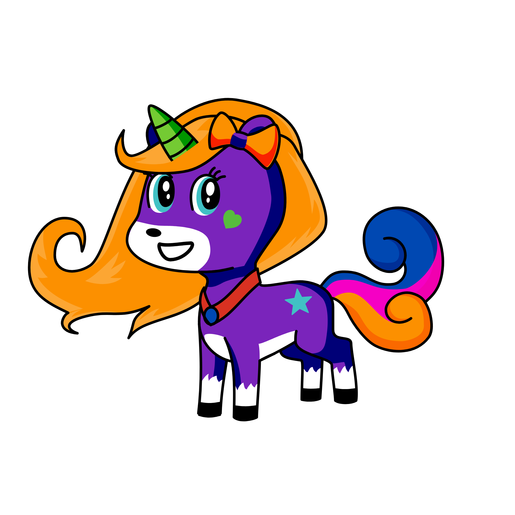 hi!, the unicorn
