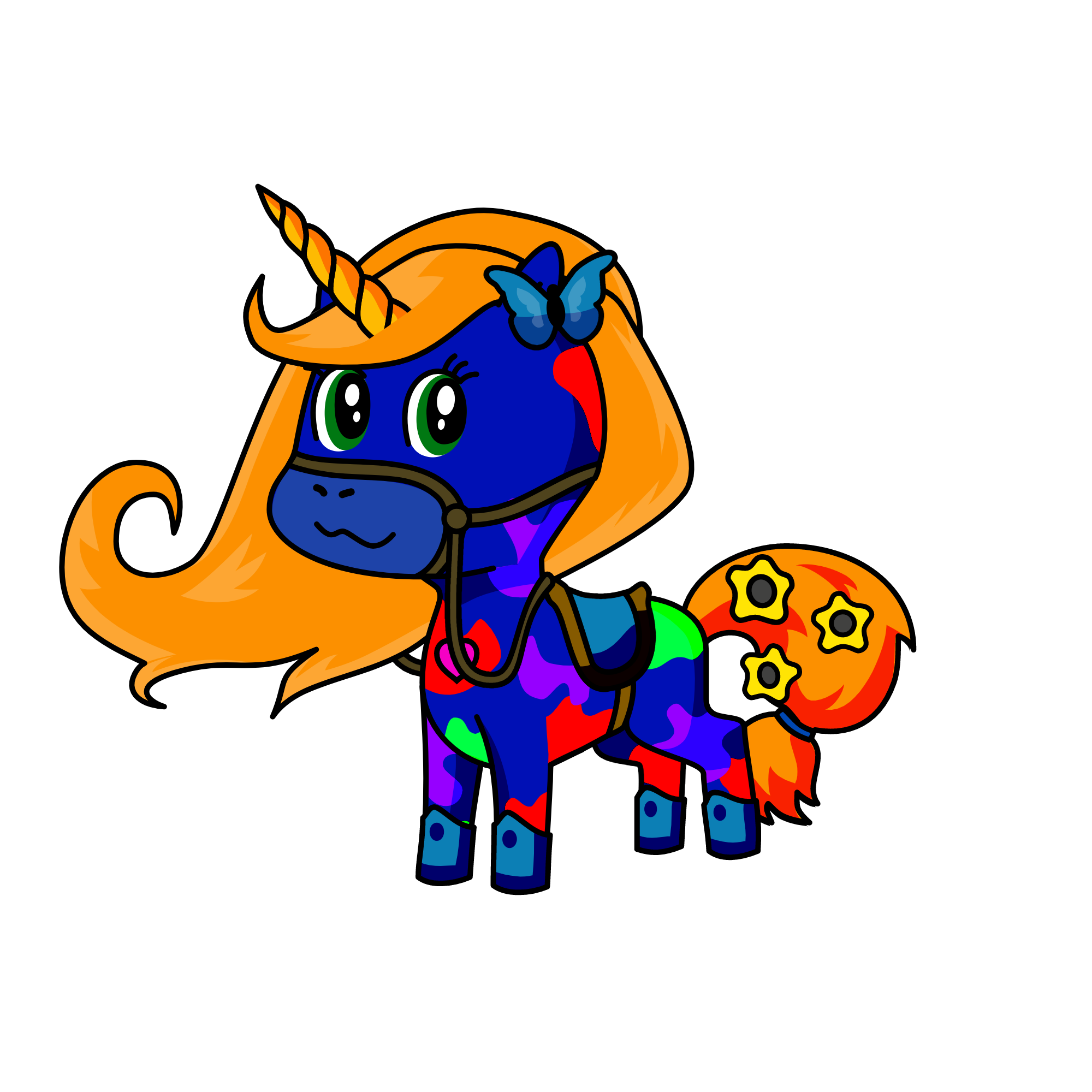 Clara A., the unicorn