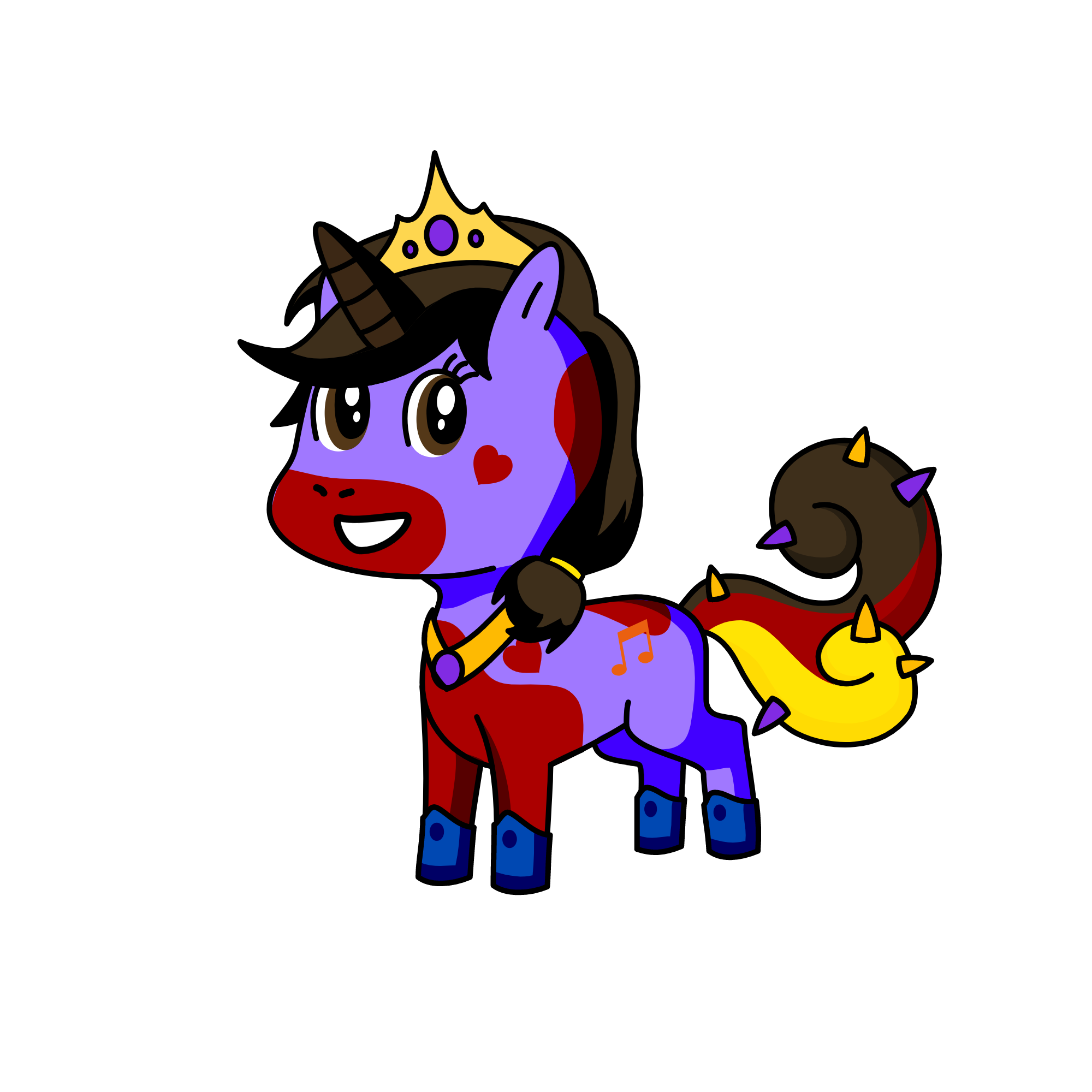 Luna, the unicorn