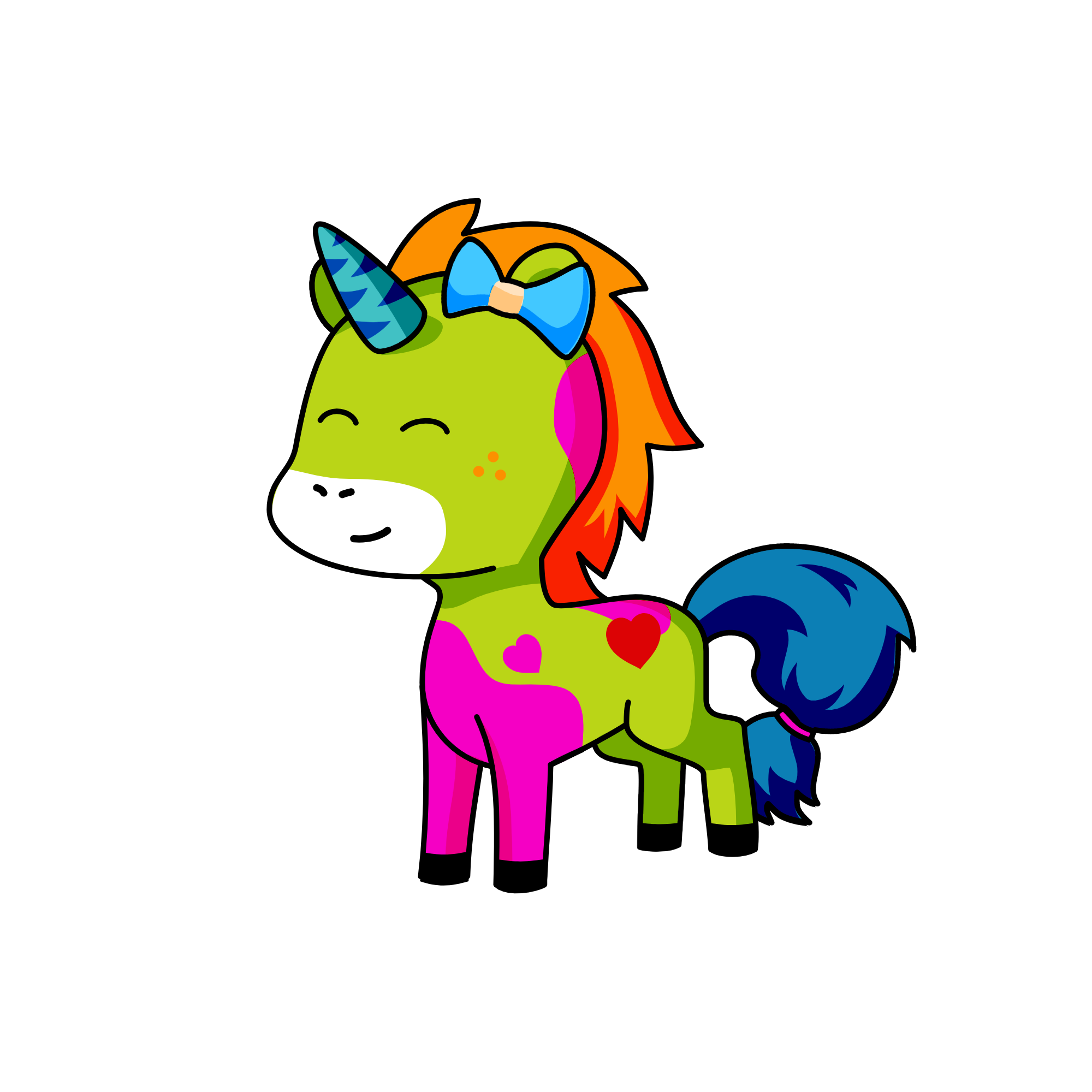 Looda, the unicorn