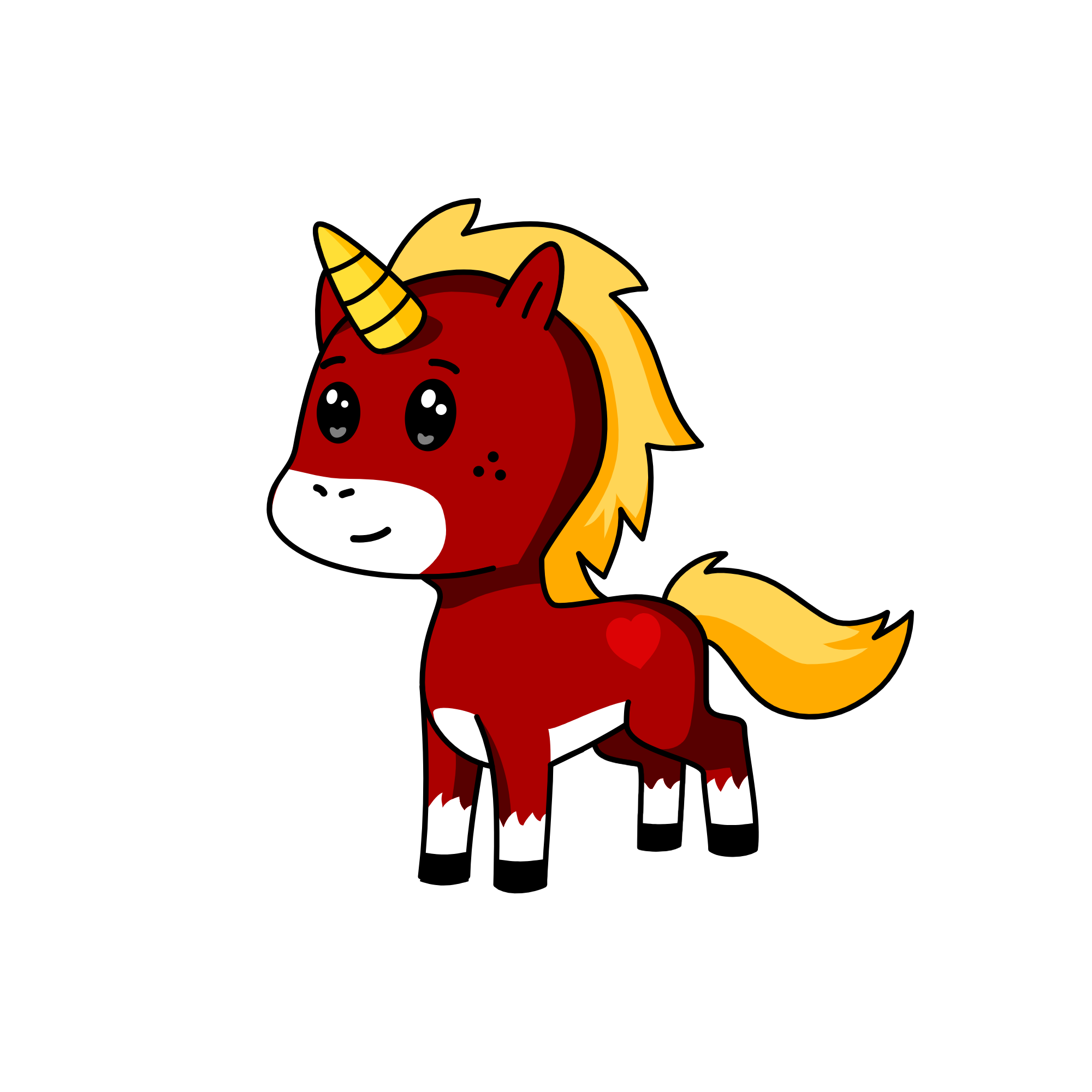 woolly, the unicorn