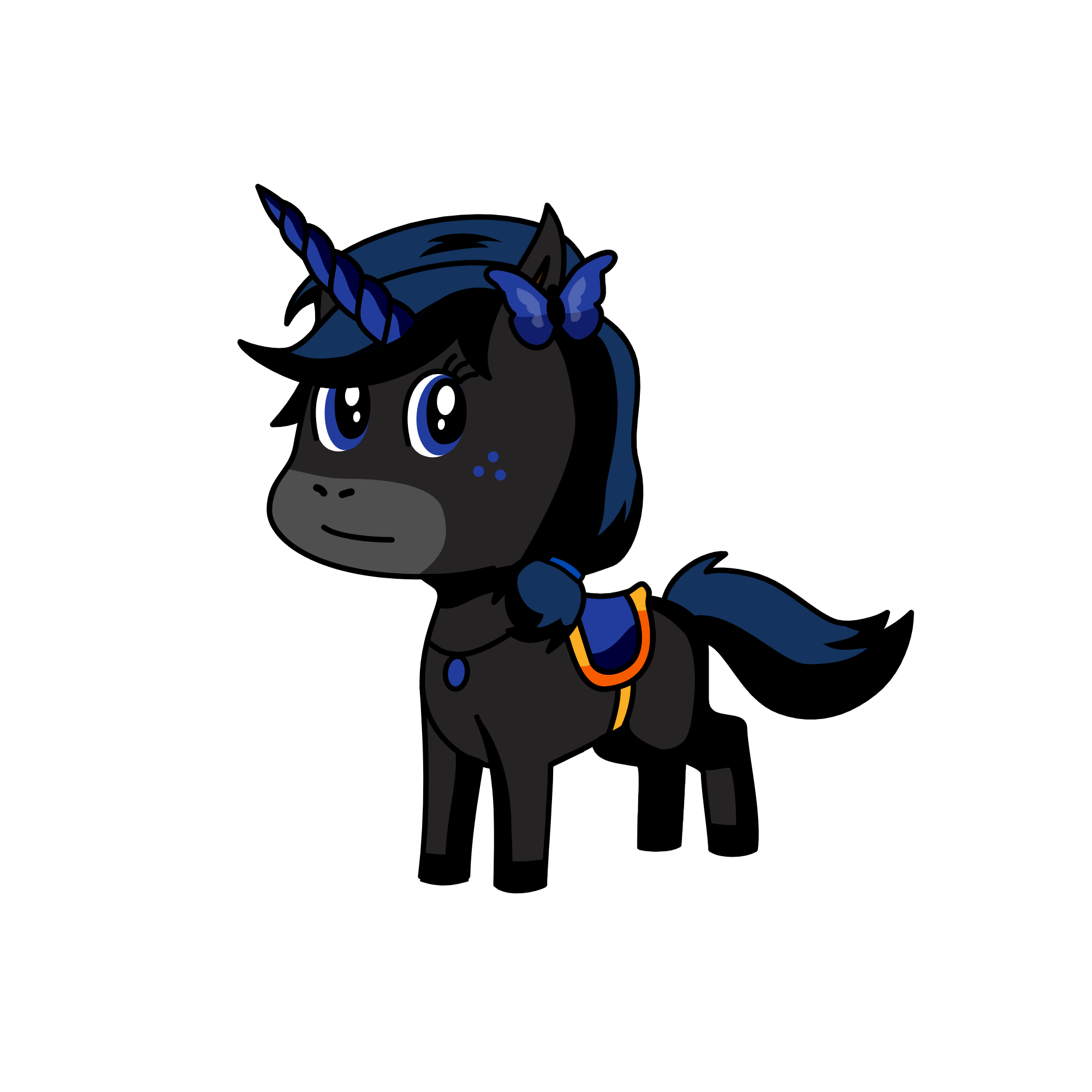 Luna, the unicorn