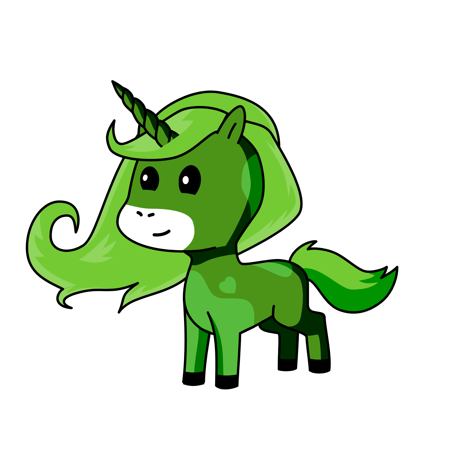 Ivy, the unicorn