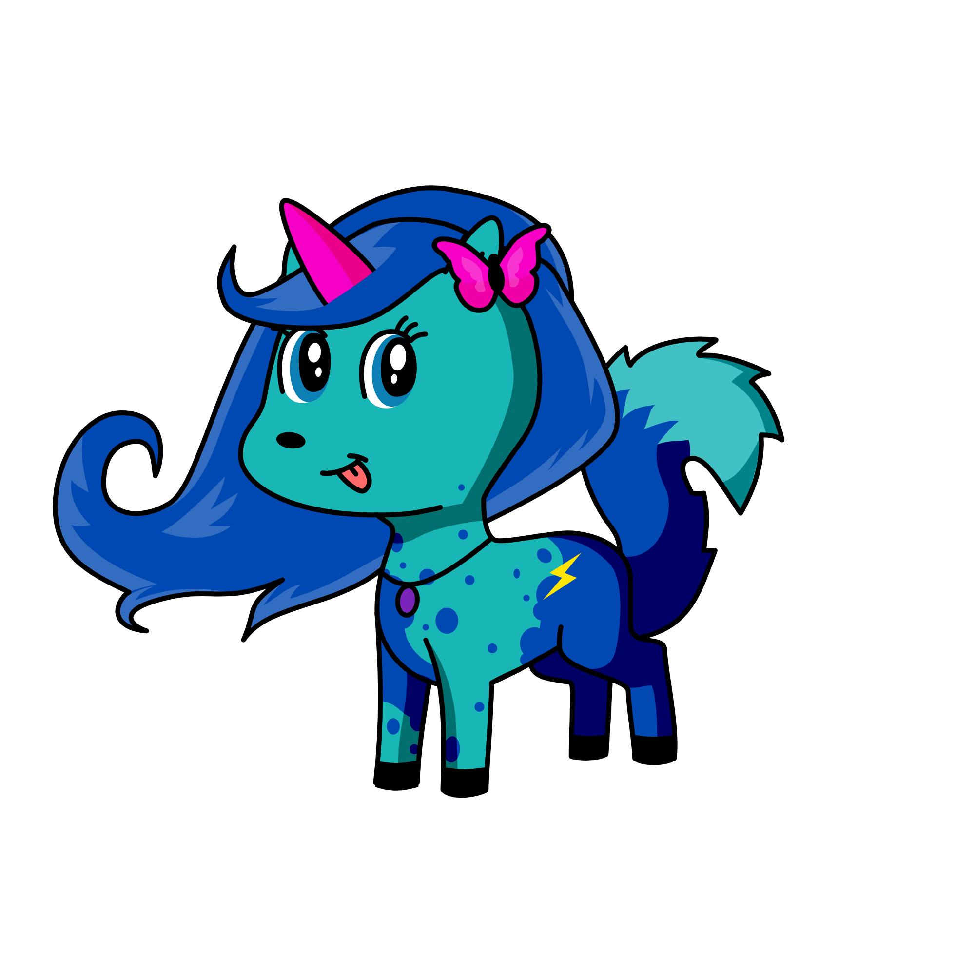 Butterfly, the unicorn