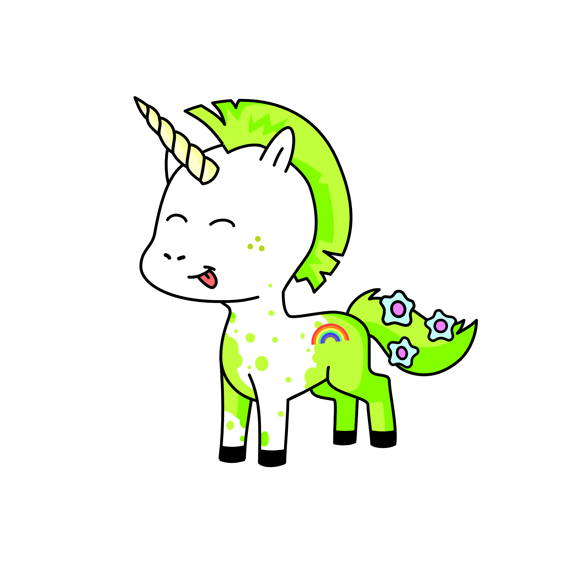 Nutty., the unicorn