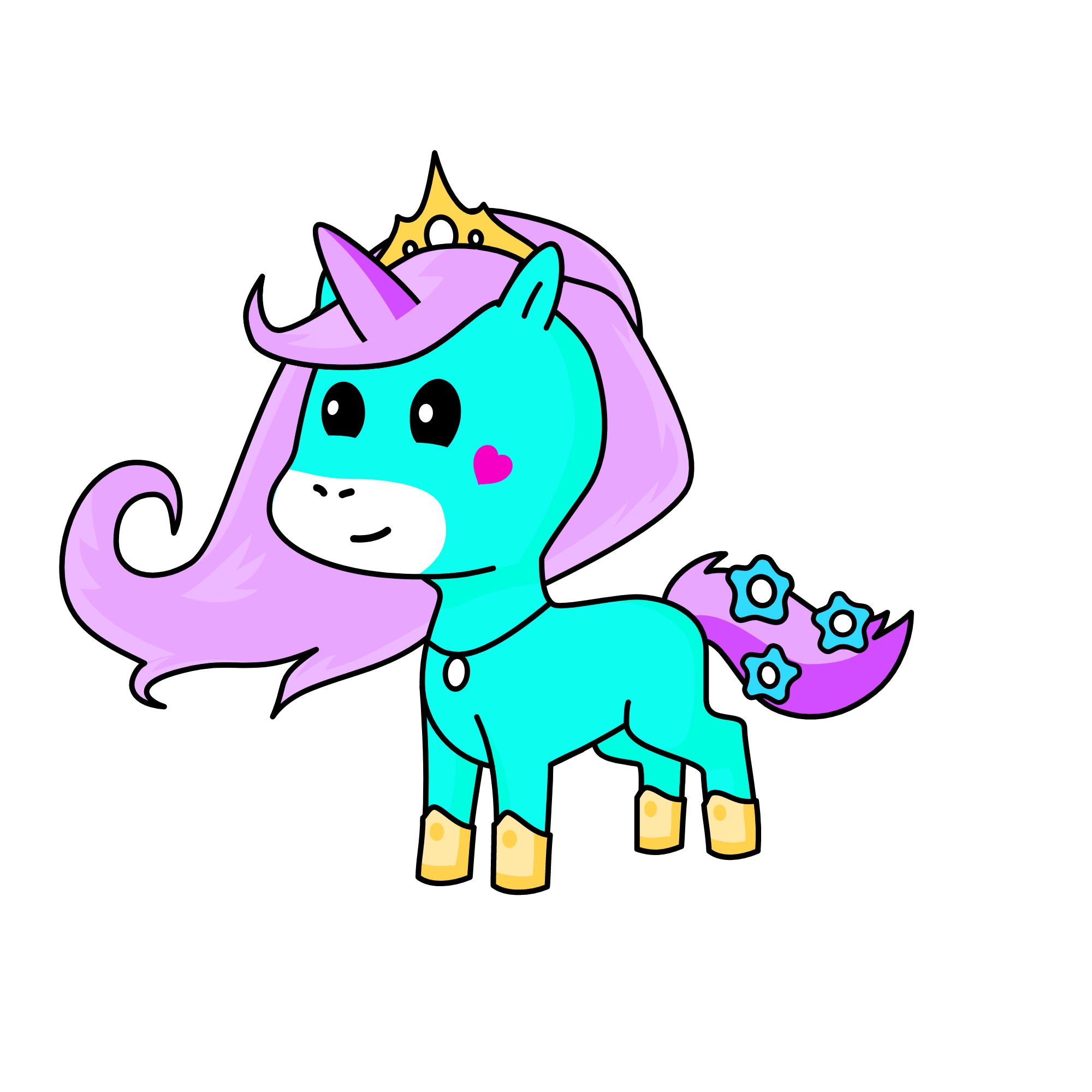 diamond, the unicorn