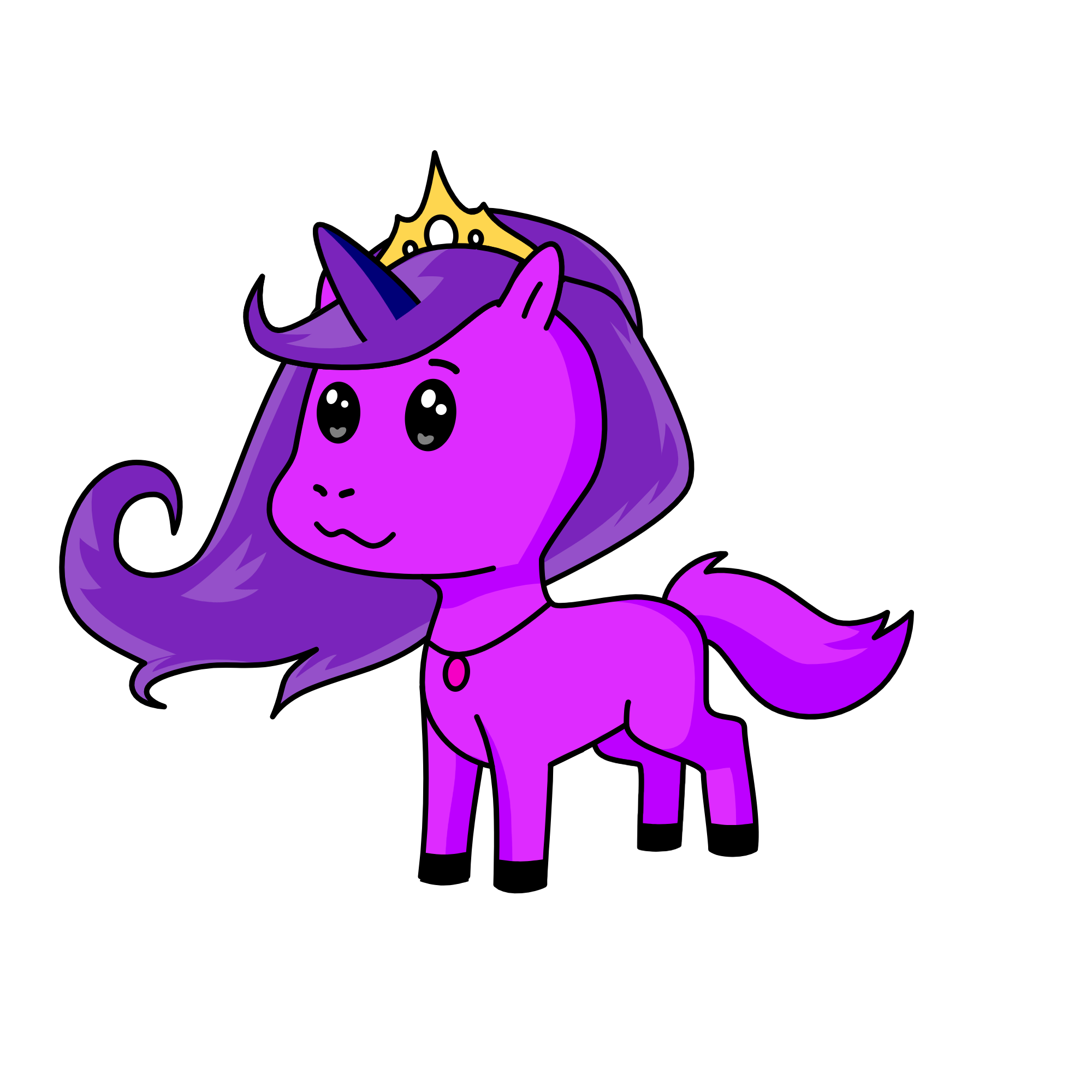 Cutiecorn, the unicorn