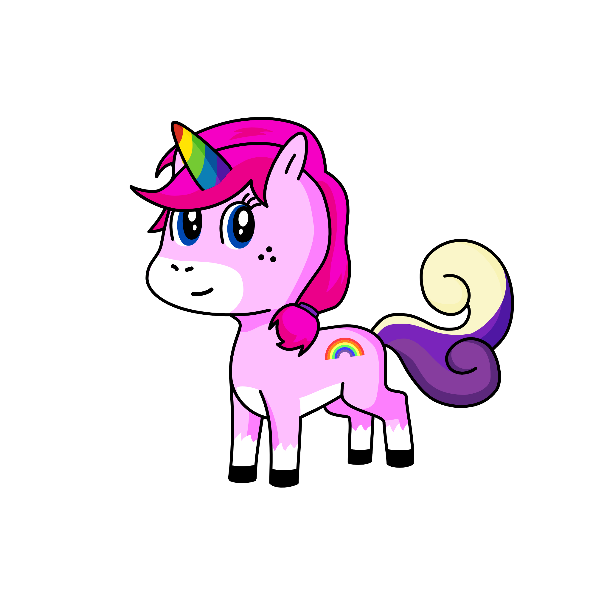 Pretty Princess, the unicorn