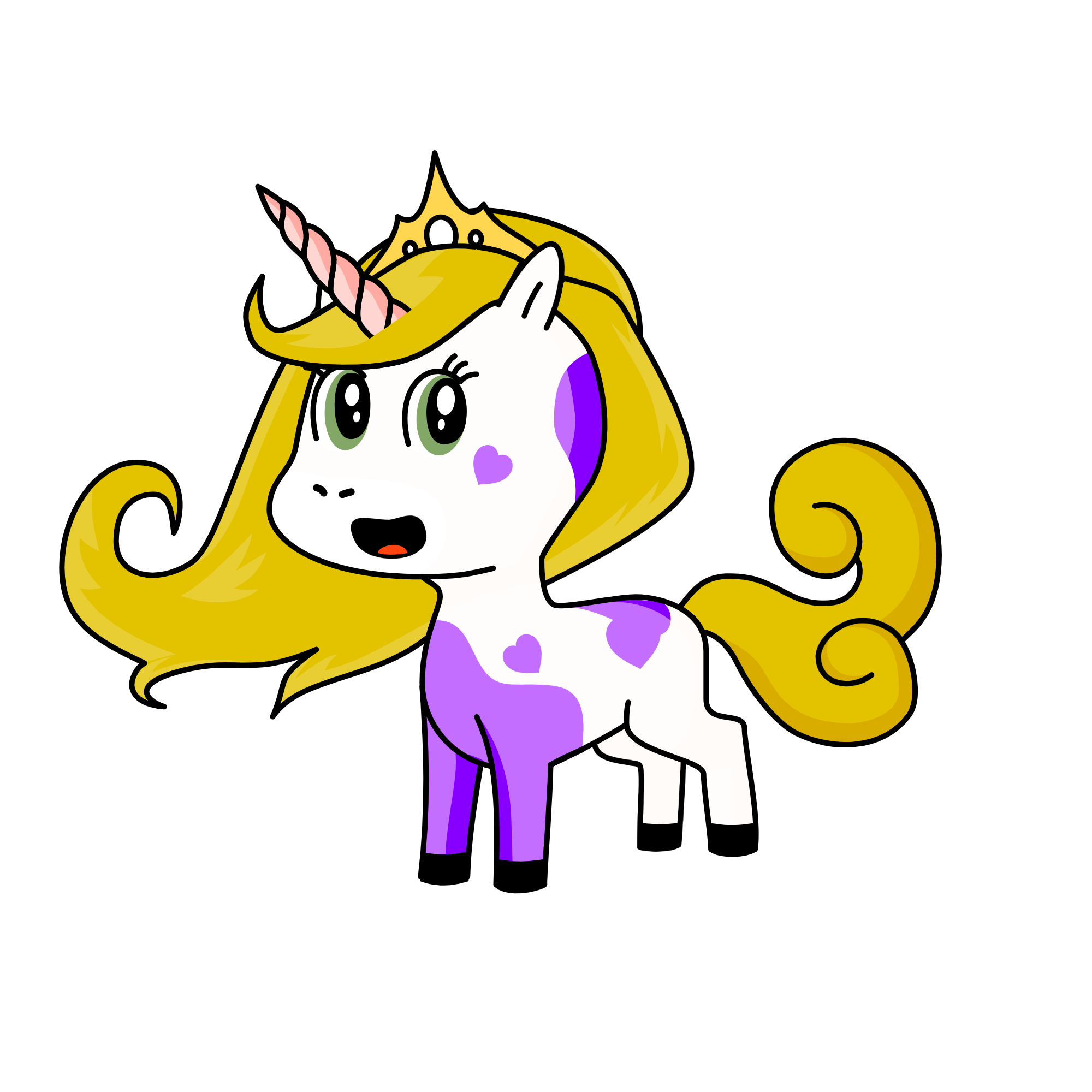 Repunzel, the unicorn