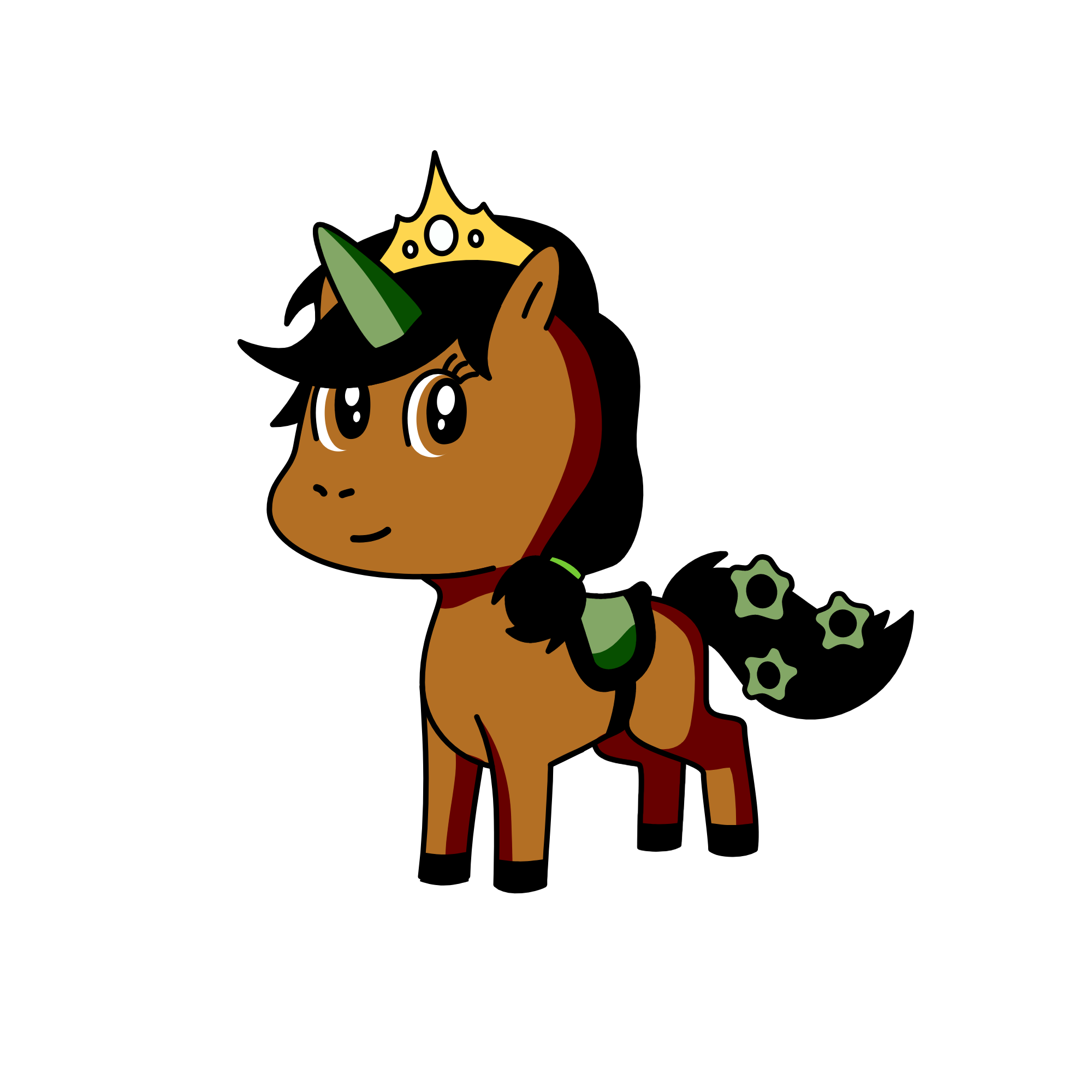 Tiana (the princess and the frog), the unicorn