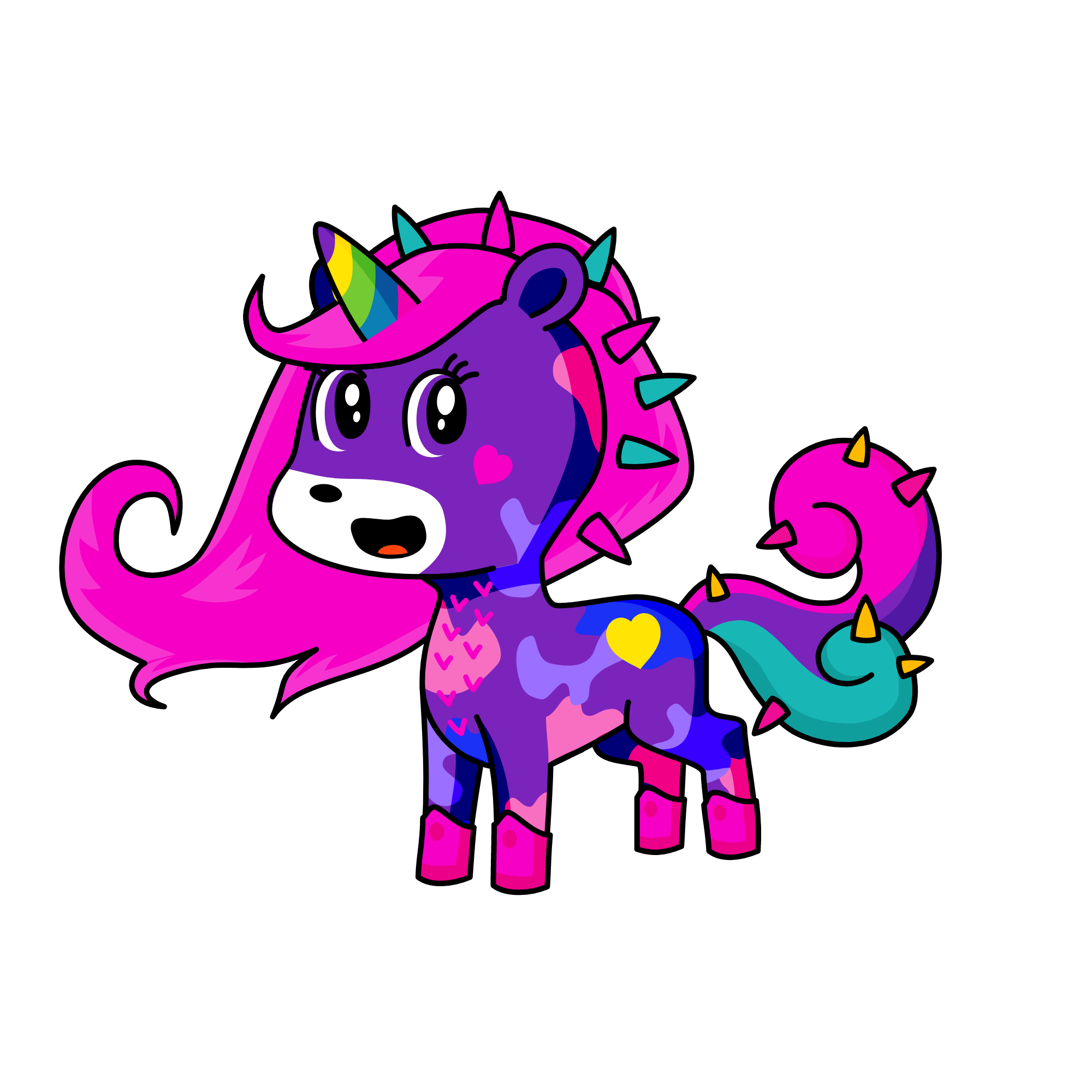 Brillitos, the unicorn