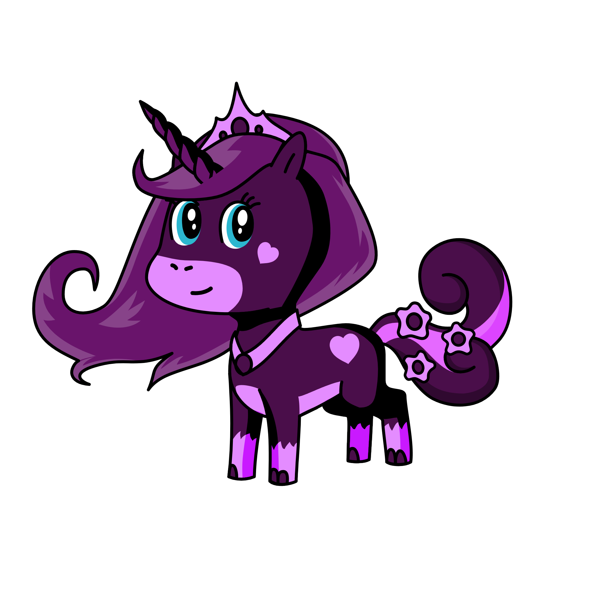 Hope, the unicorn