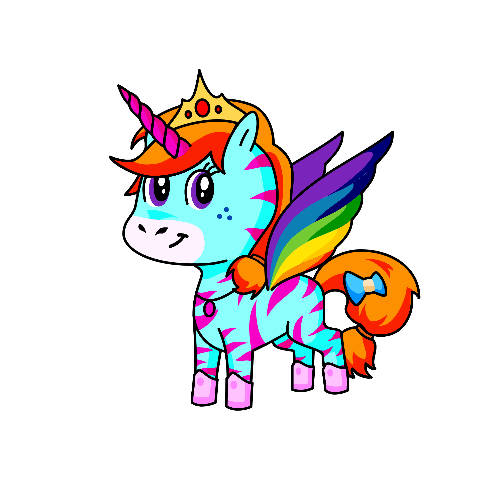 sun queen, the unicorn