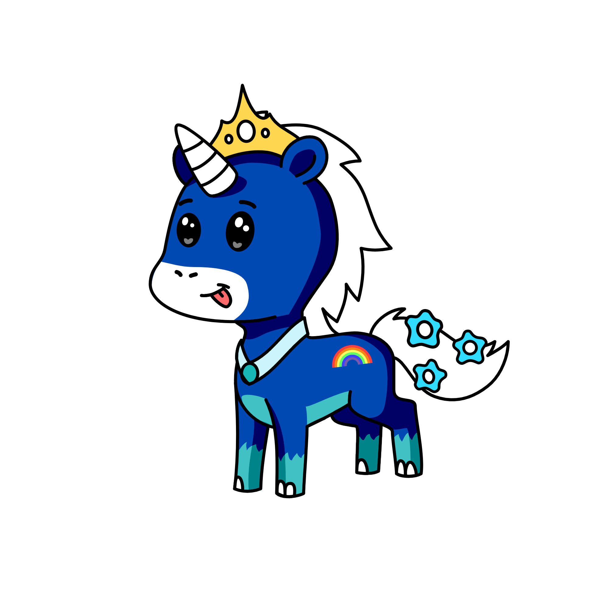 bluebell, the unicorn