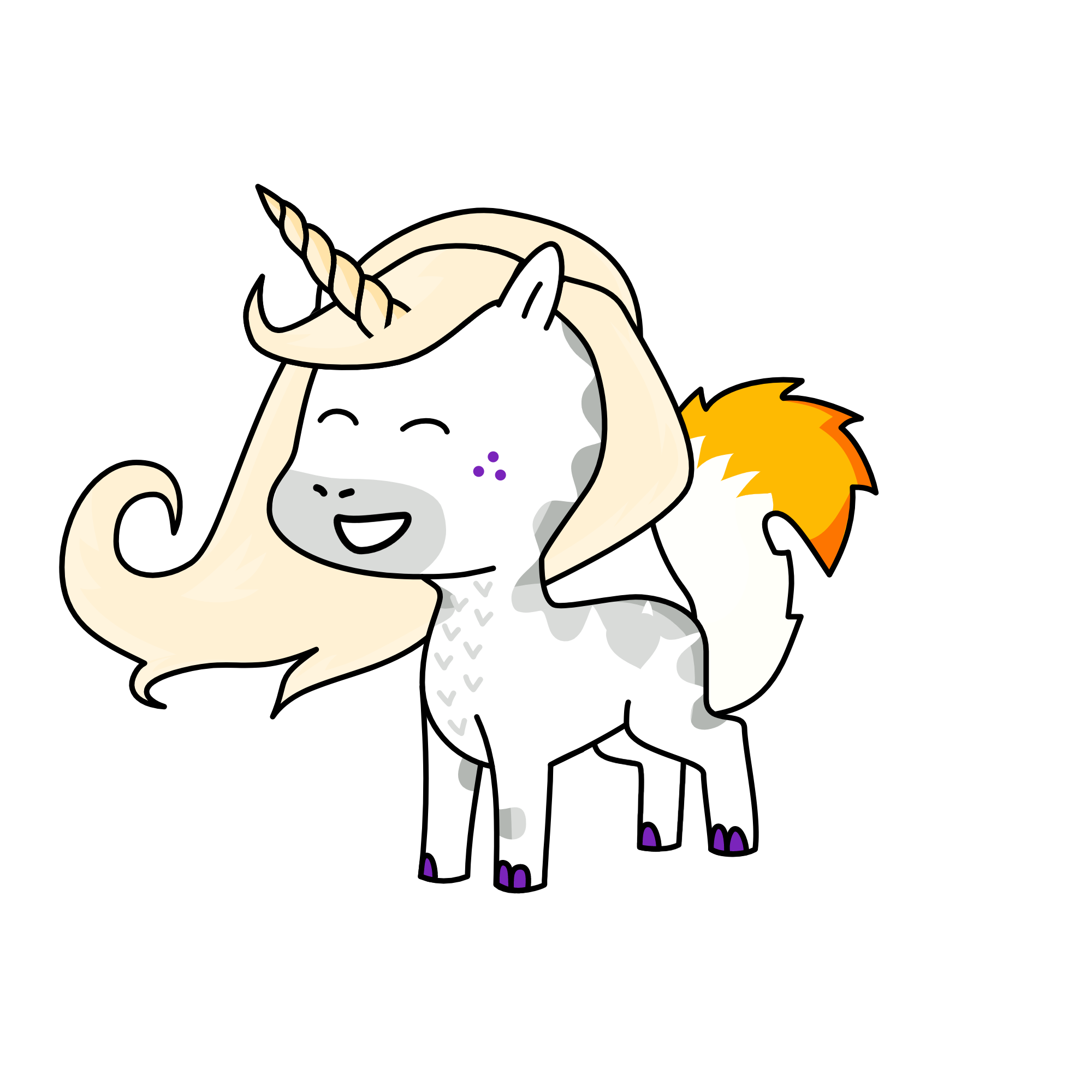 Lolbit, the unicorn