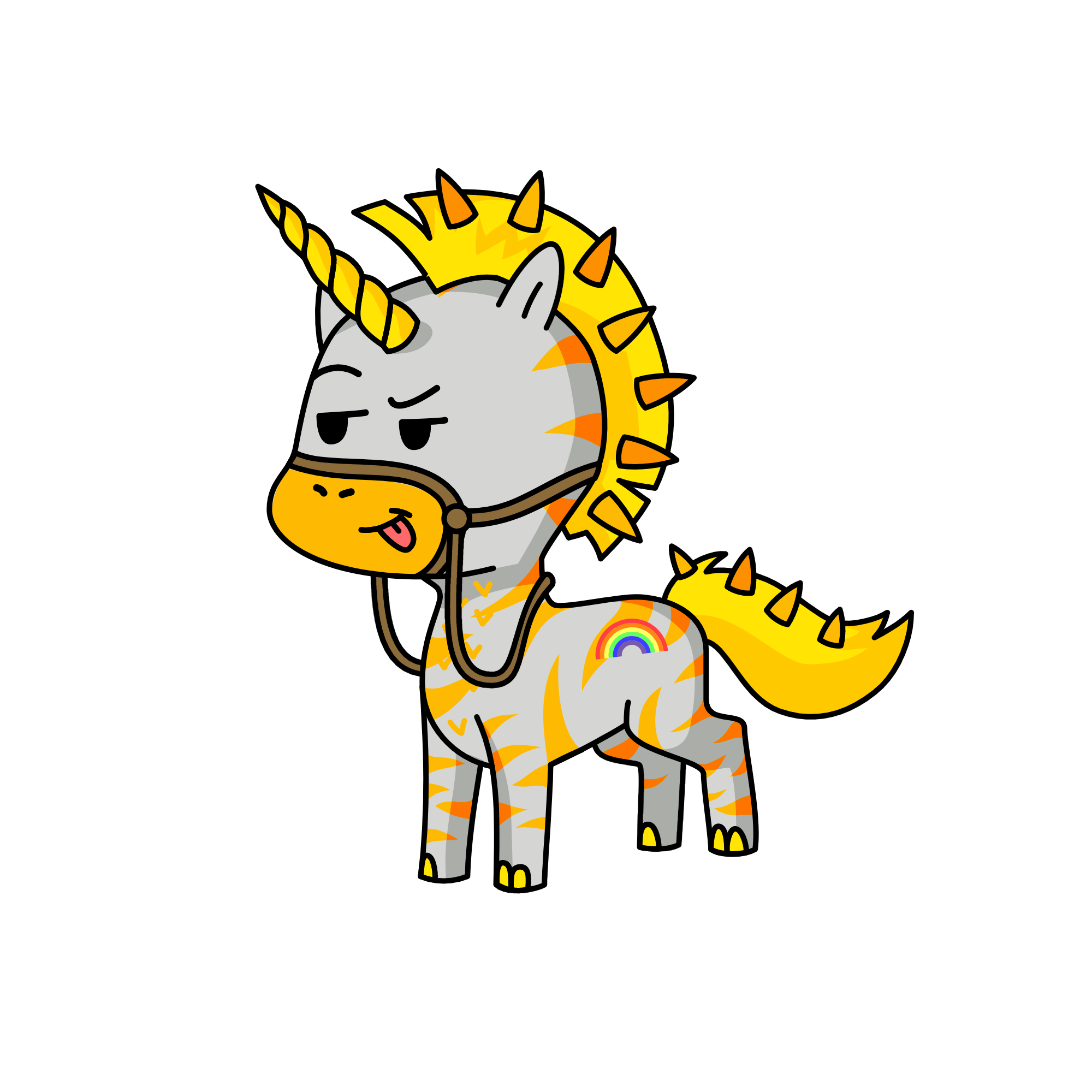 Yenndo, the unicorn