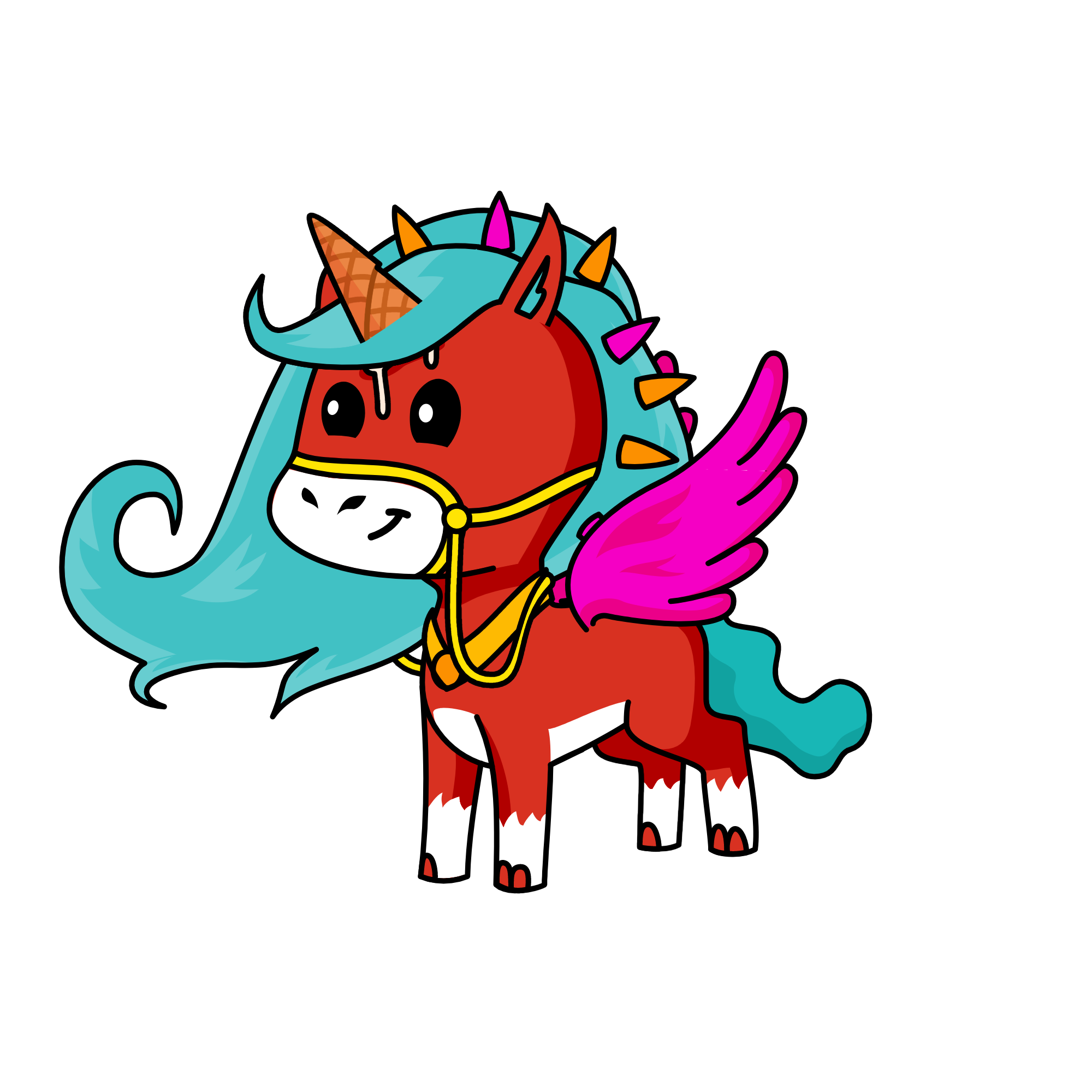 123, the unicorn