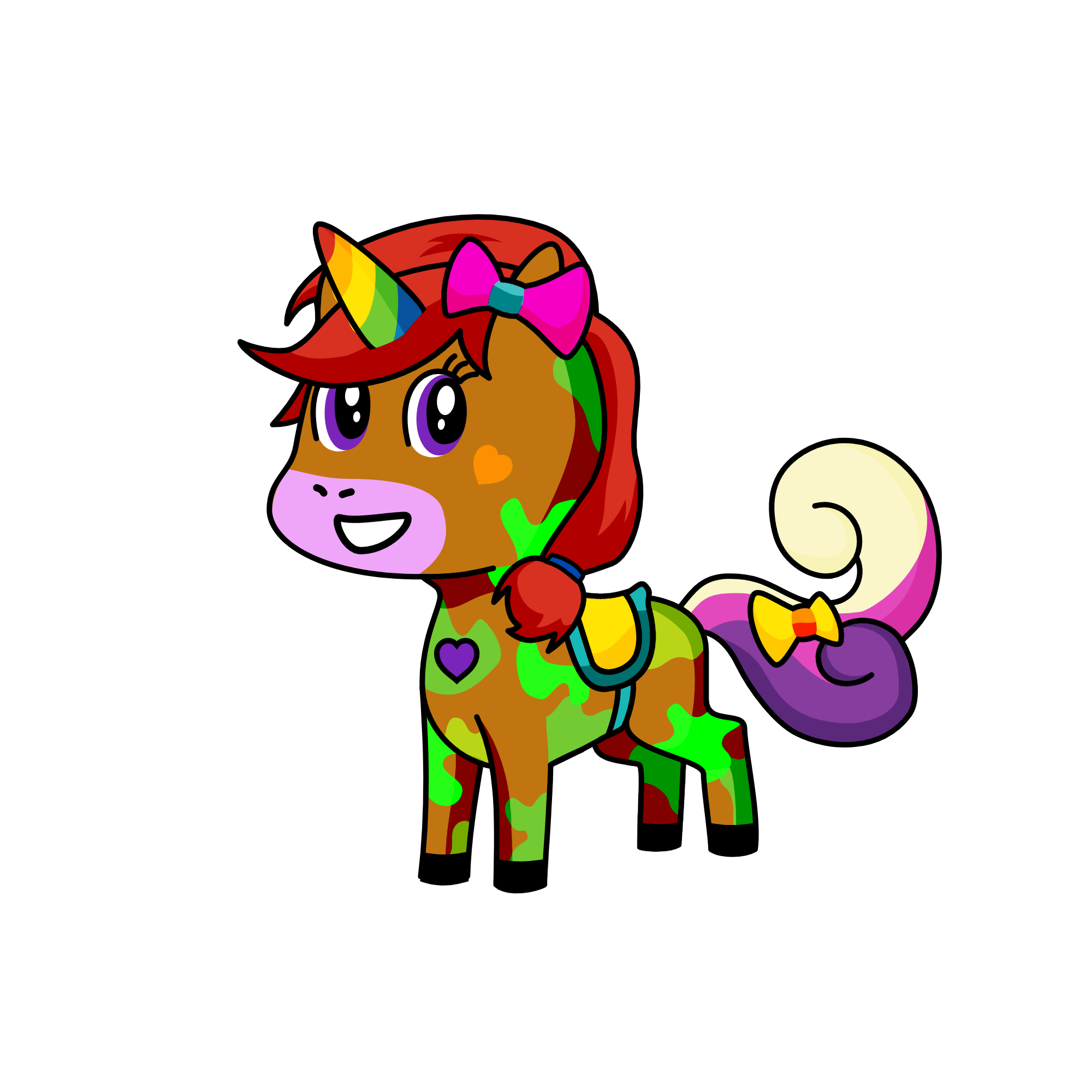 cici, the unicorn