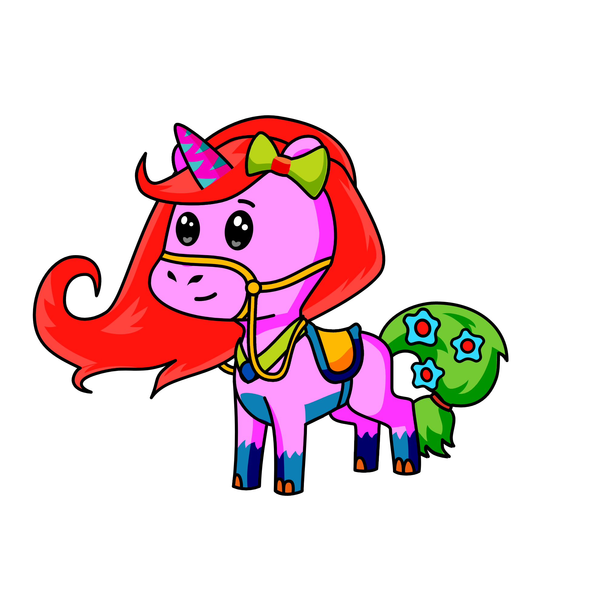 My home unicorn, the unicorn