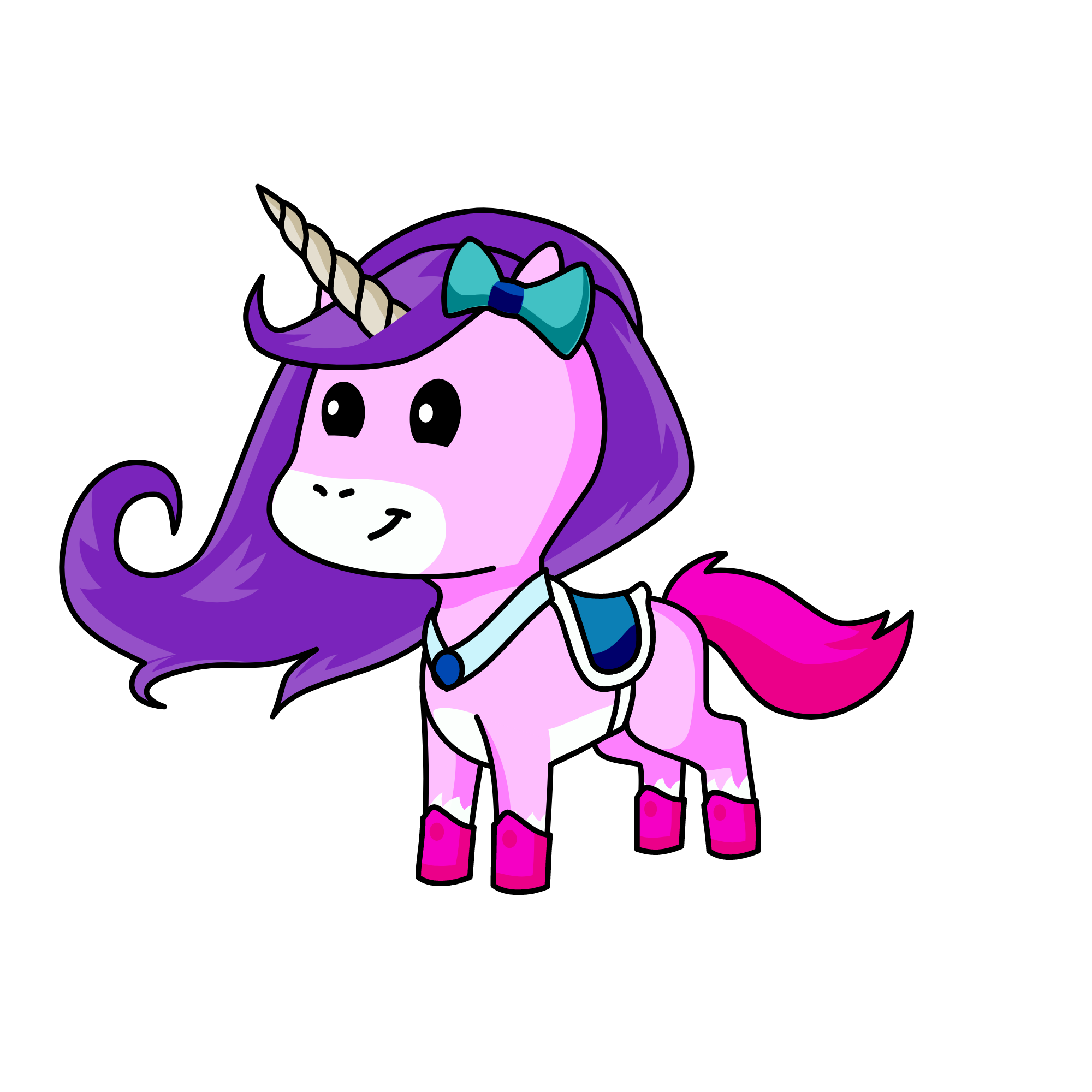Silky, the unicorn