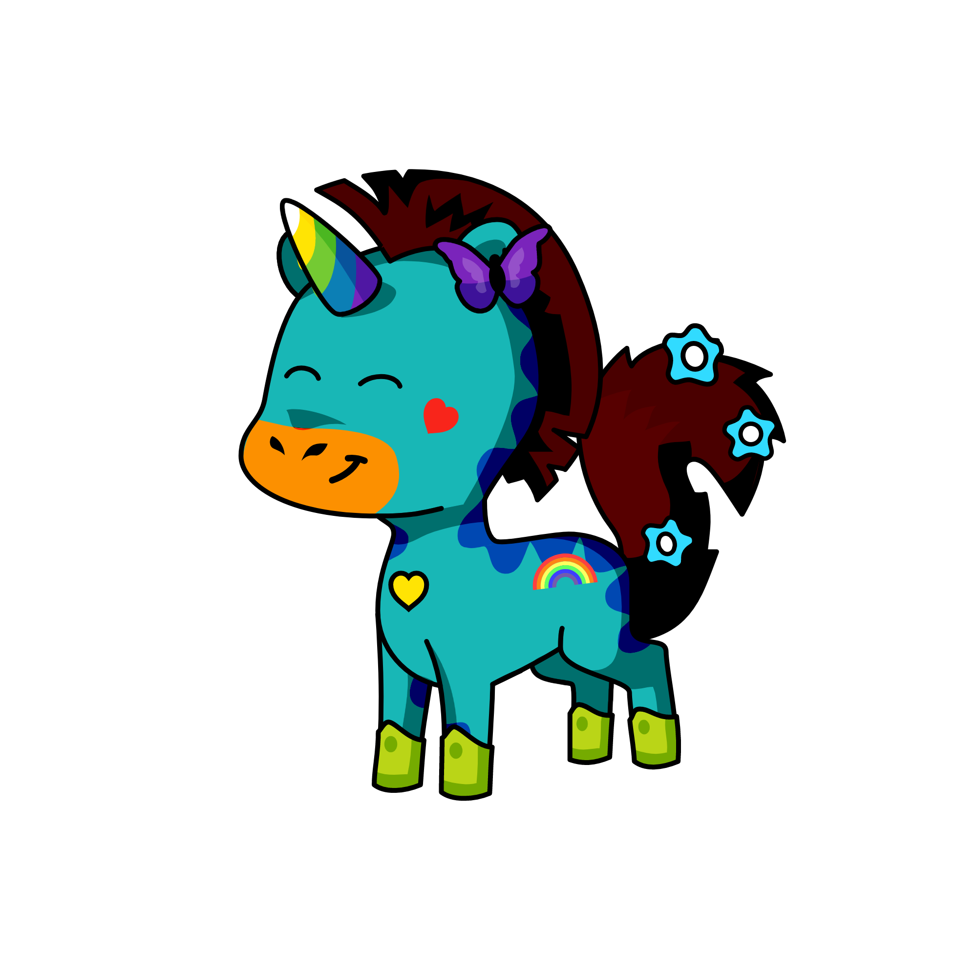 saya, the unicorn