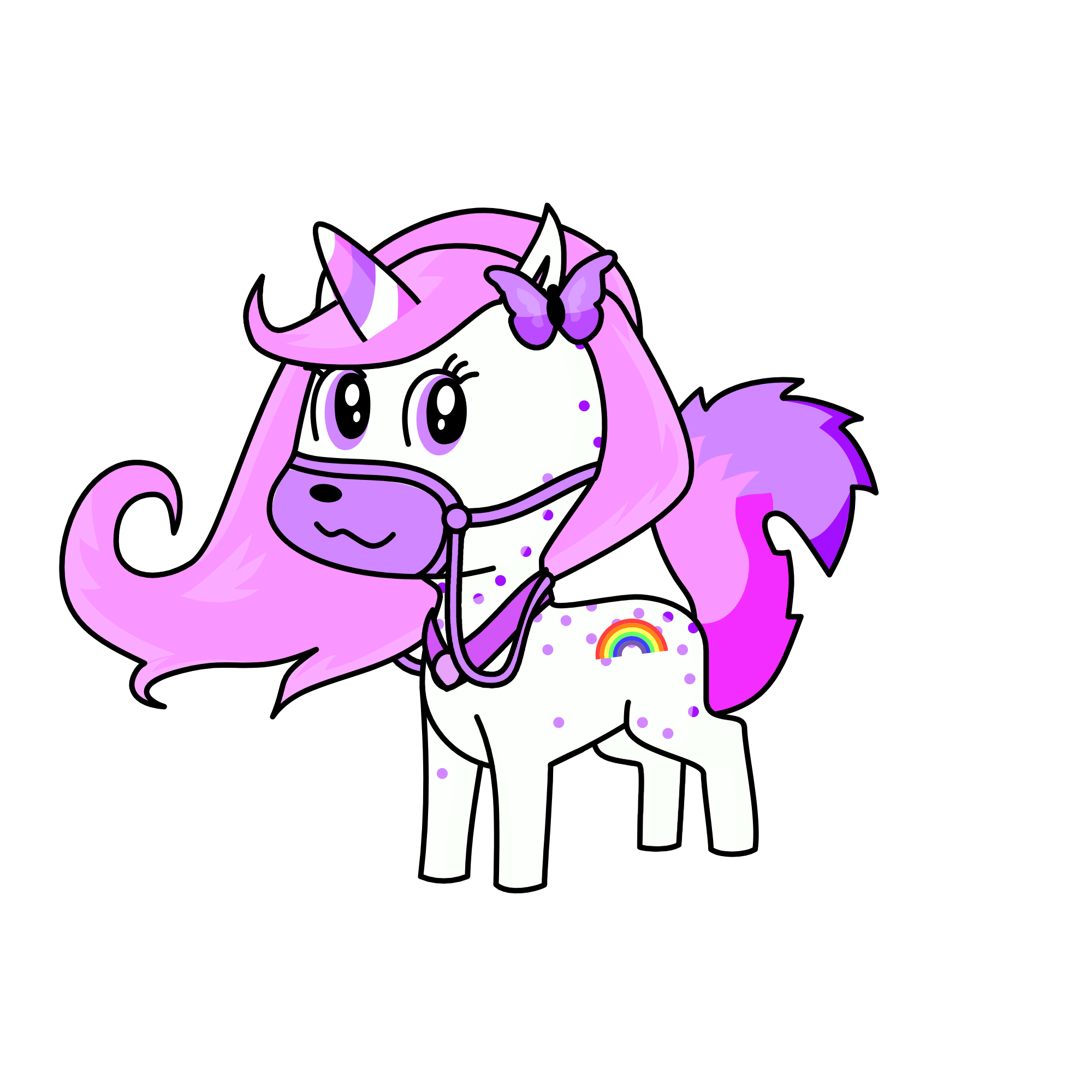 bubblegumblast, the unicorn