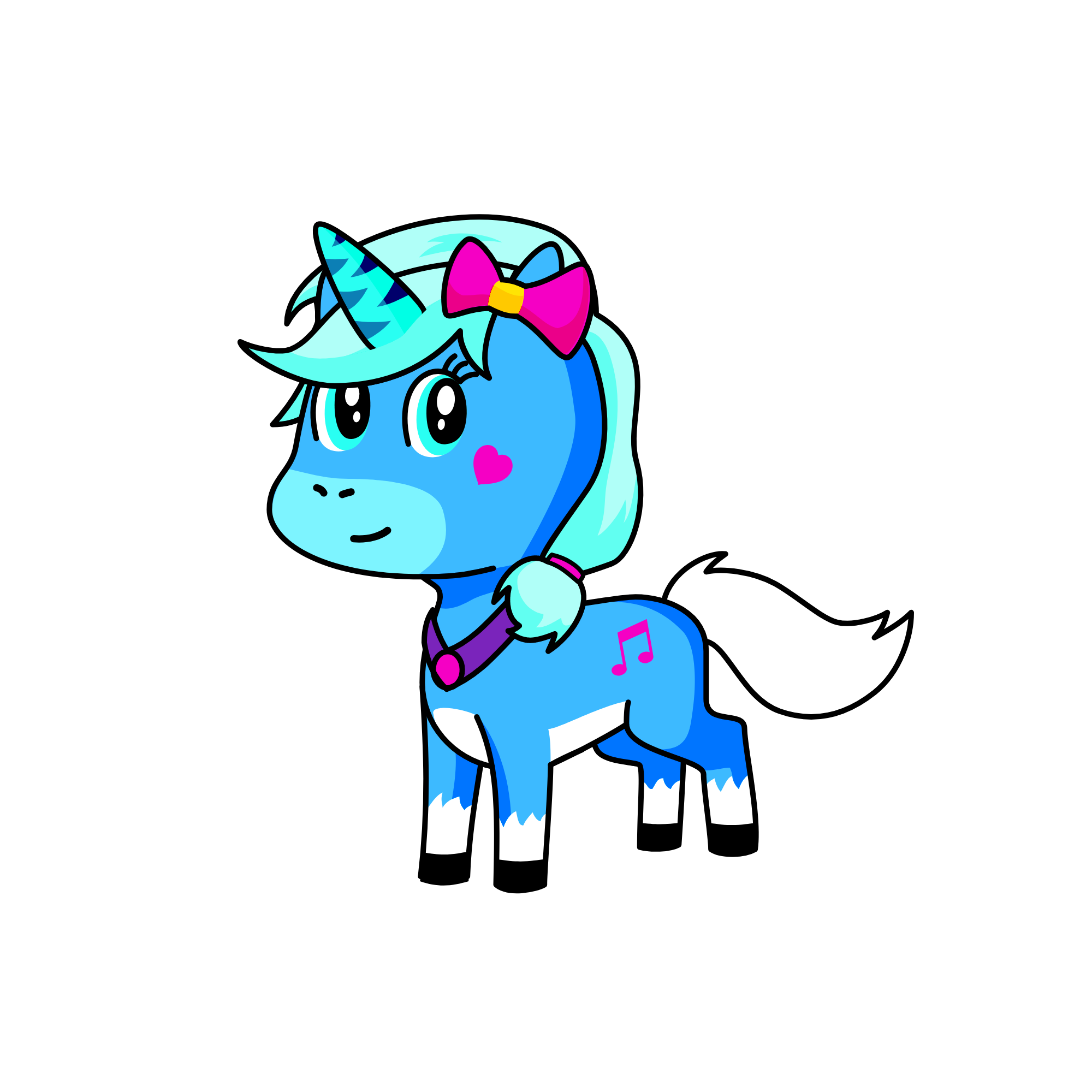 ICE FLAKE, the unicorn