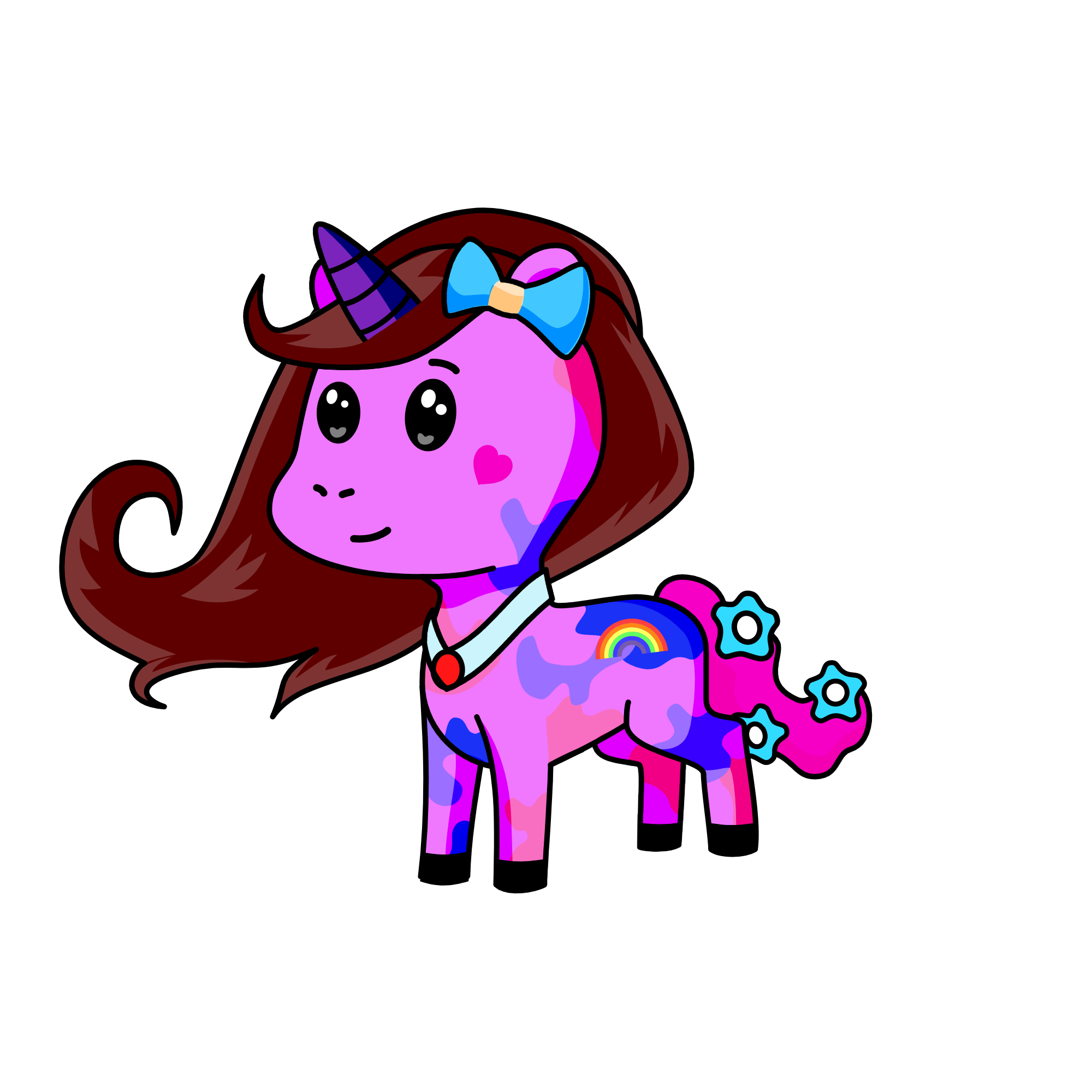 Lovely, the unicorn
