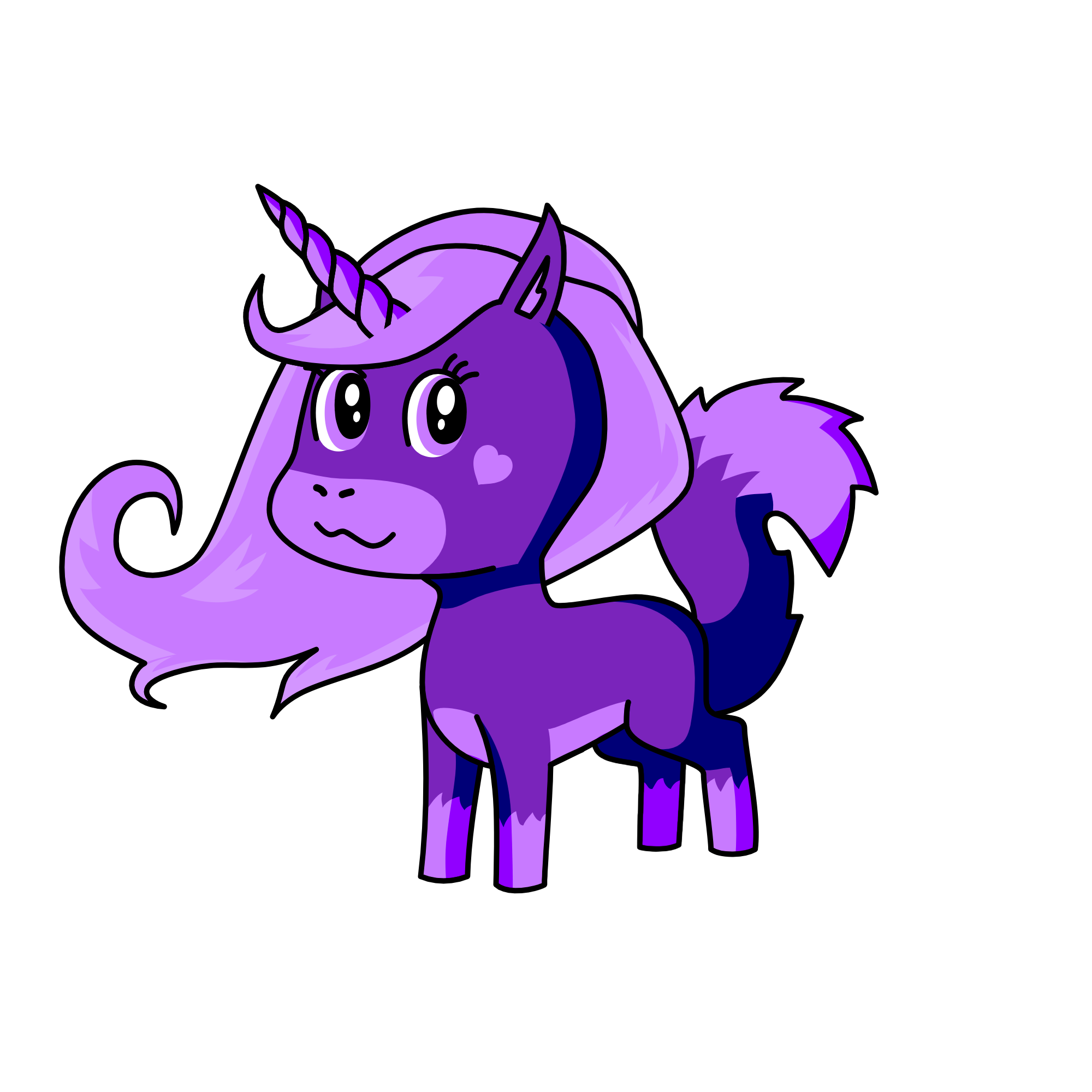 amethyst, the unicorn