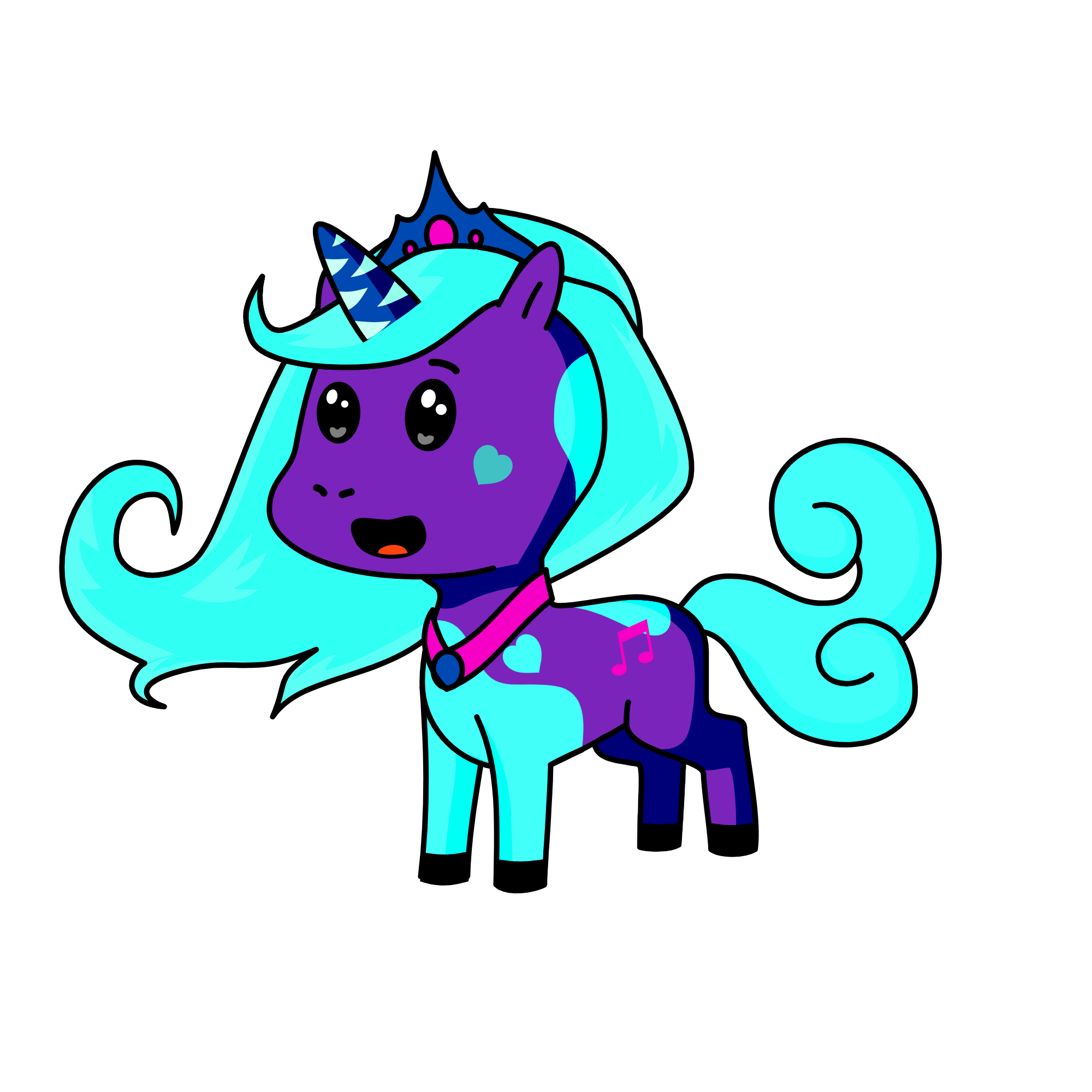 iris, the unicorn