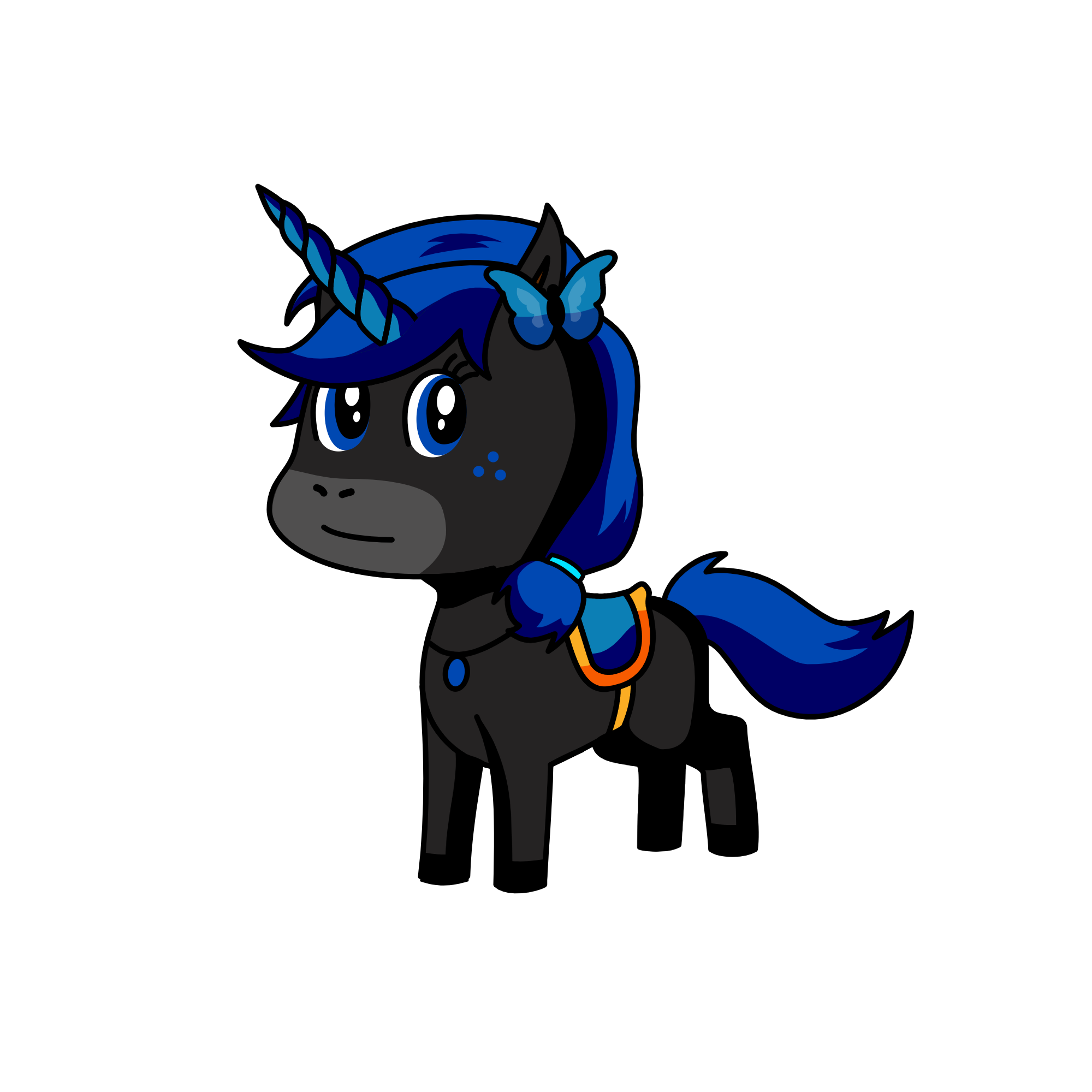 Luna, the unicorn