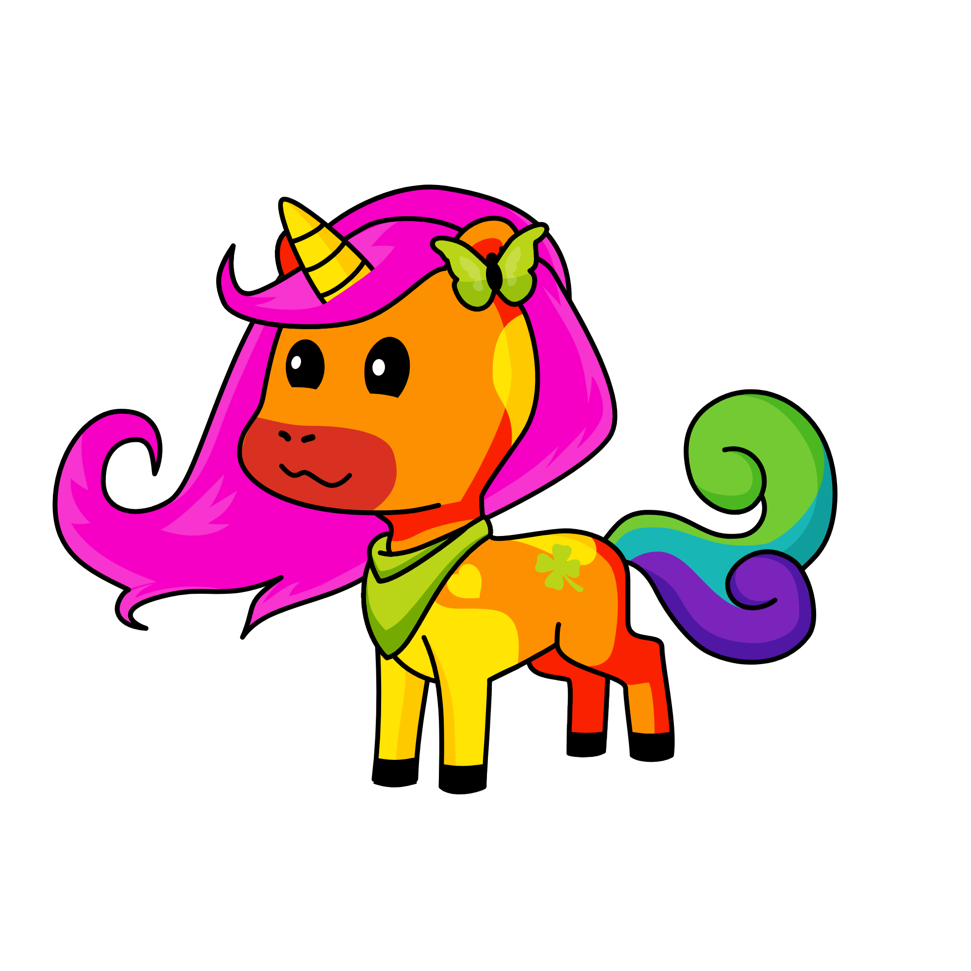 Harper, the unicorn