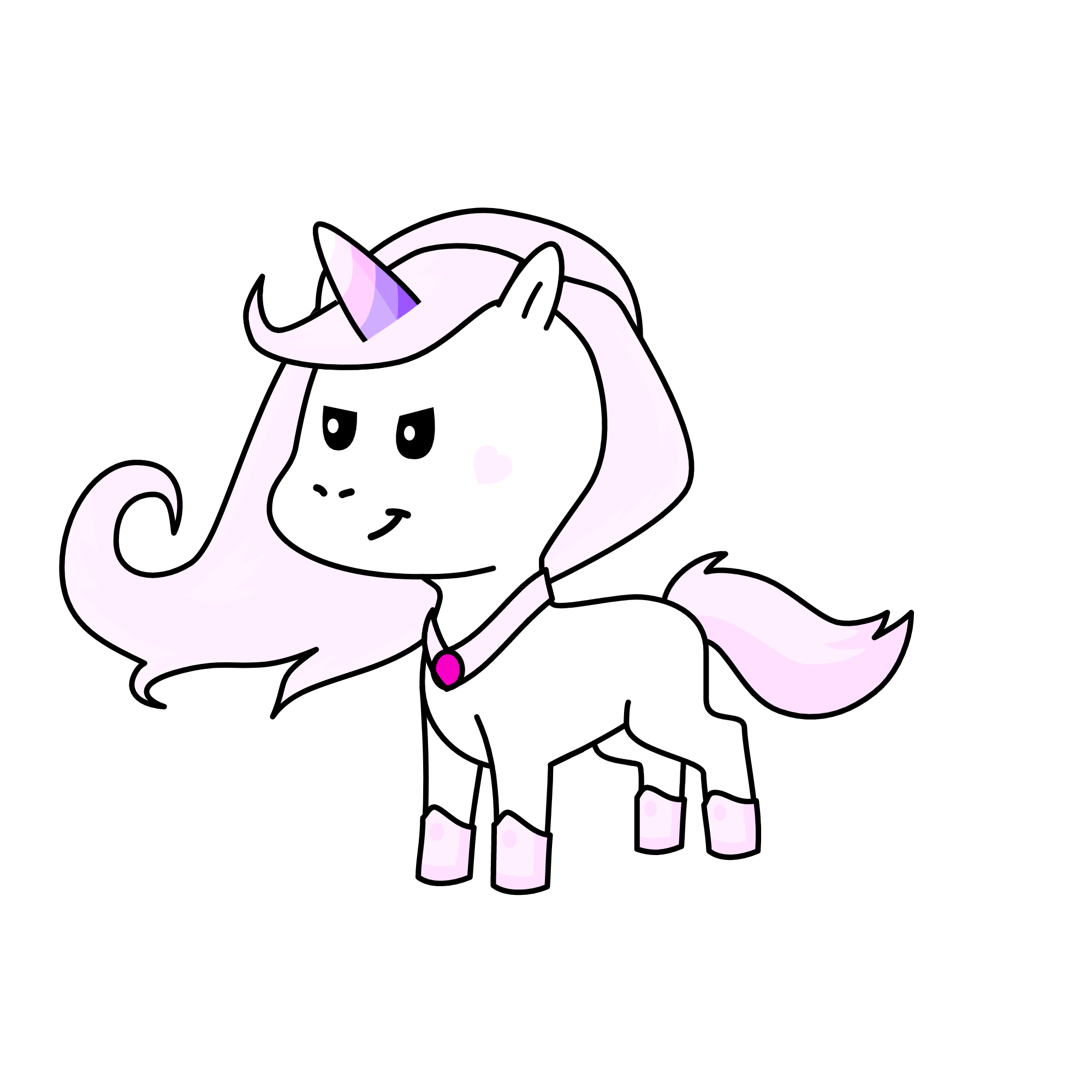 Brave, the unicorn