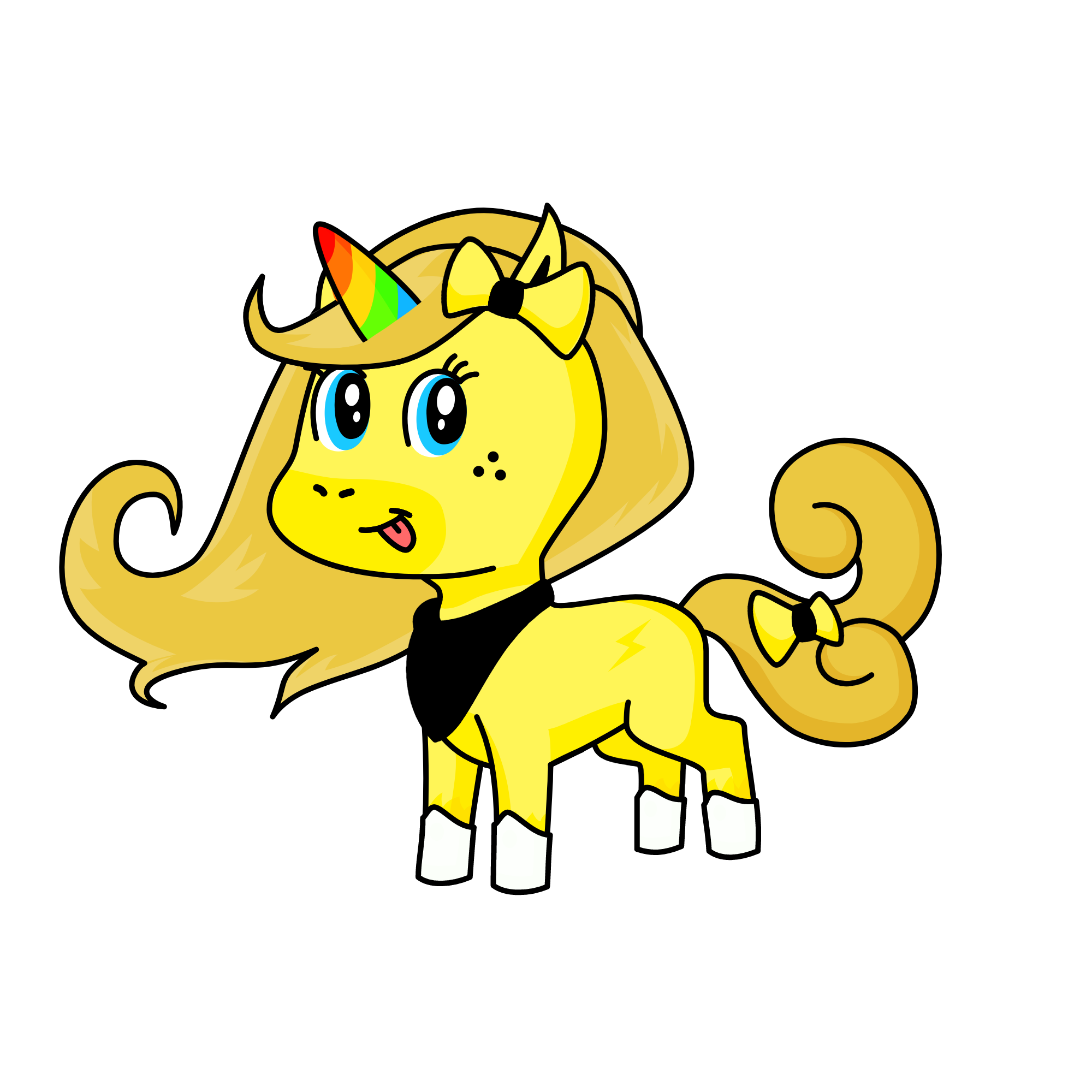 Mustud, the unicorn