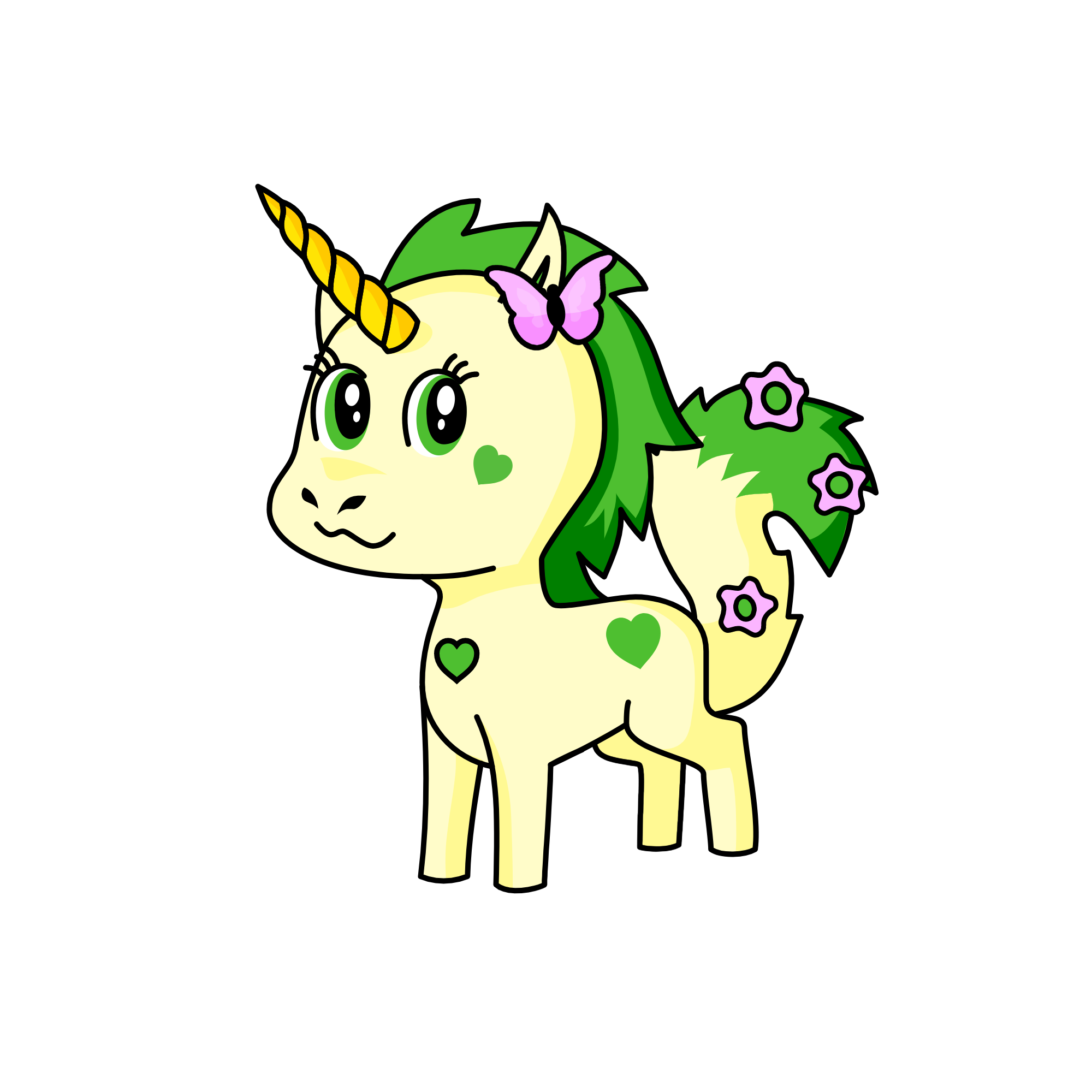 golden tulip, the unicorn