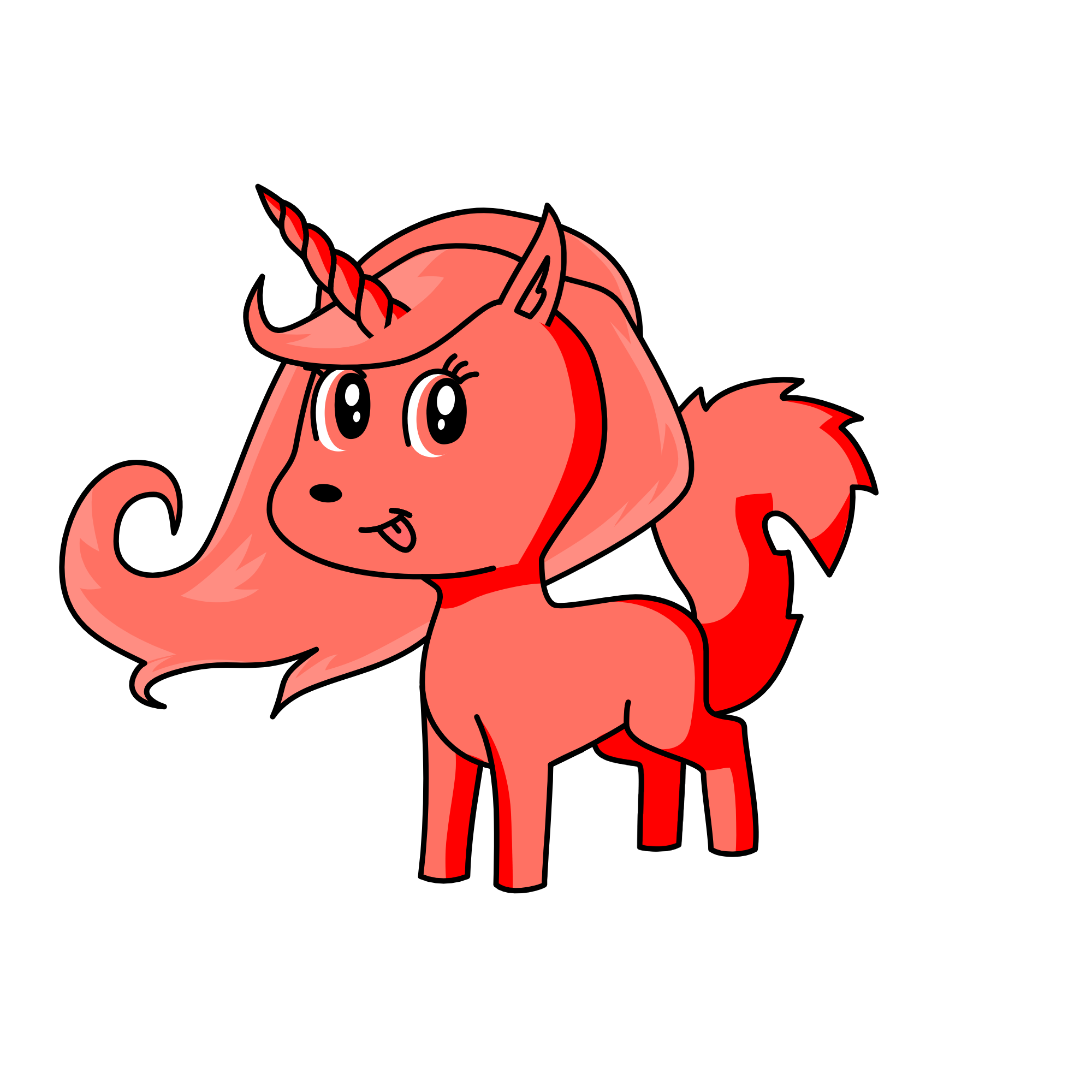 water melon, the unicorn