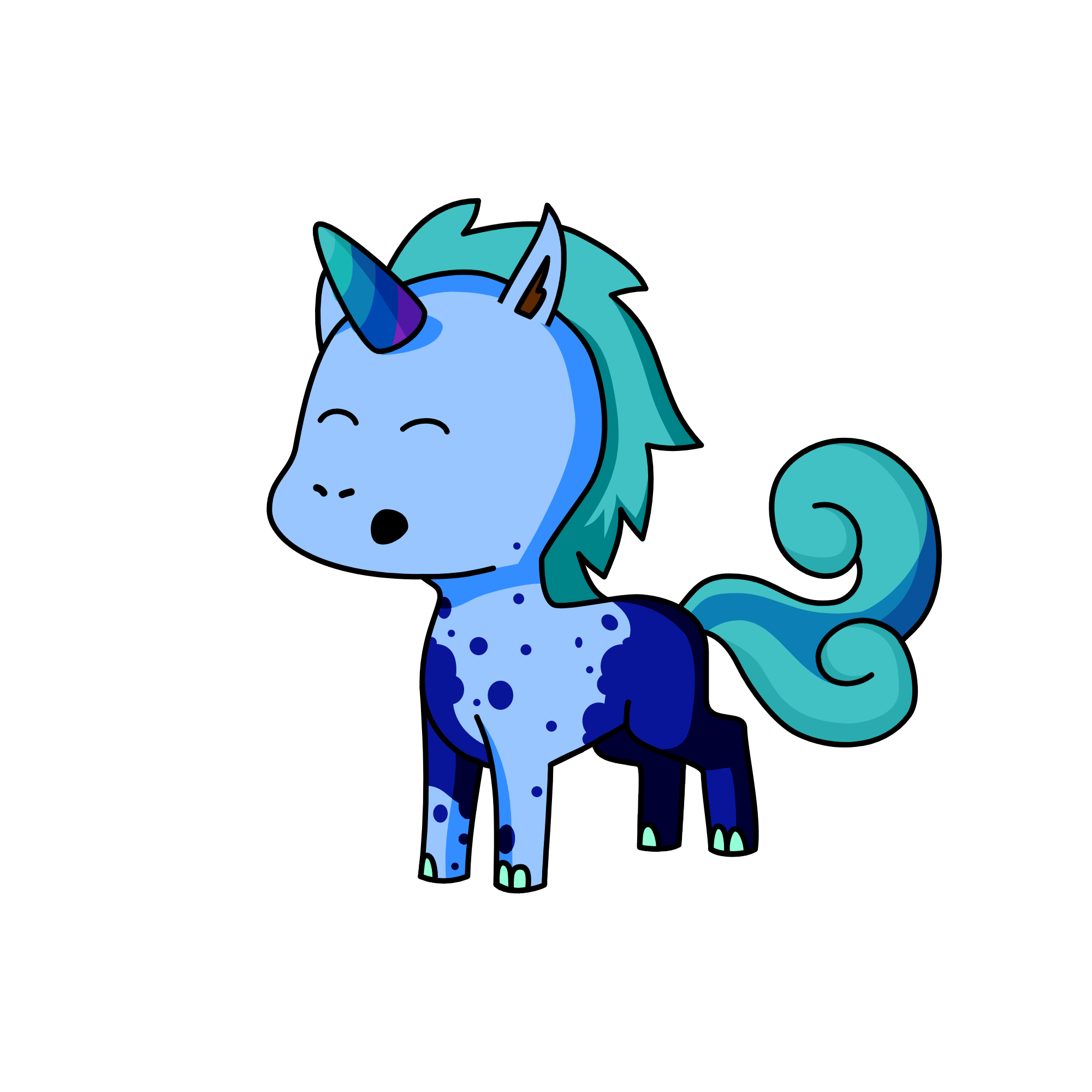 Siren, the unicorn